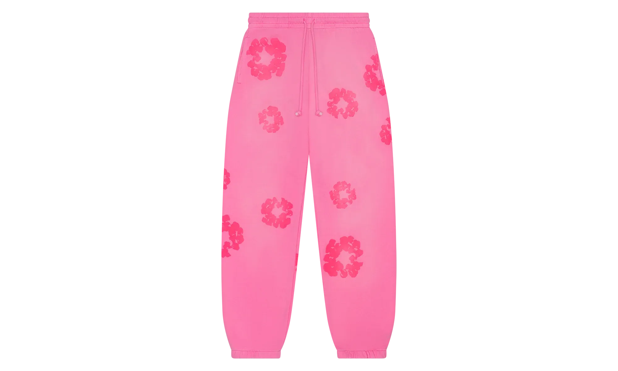 Denim Tears Mono Cotton Wreath Sweatpants Pink