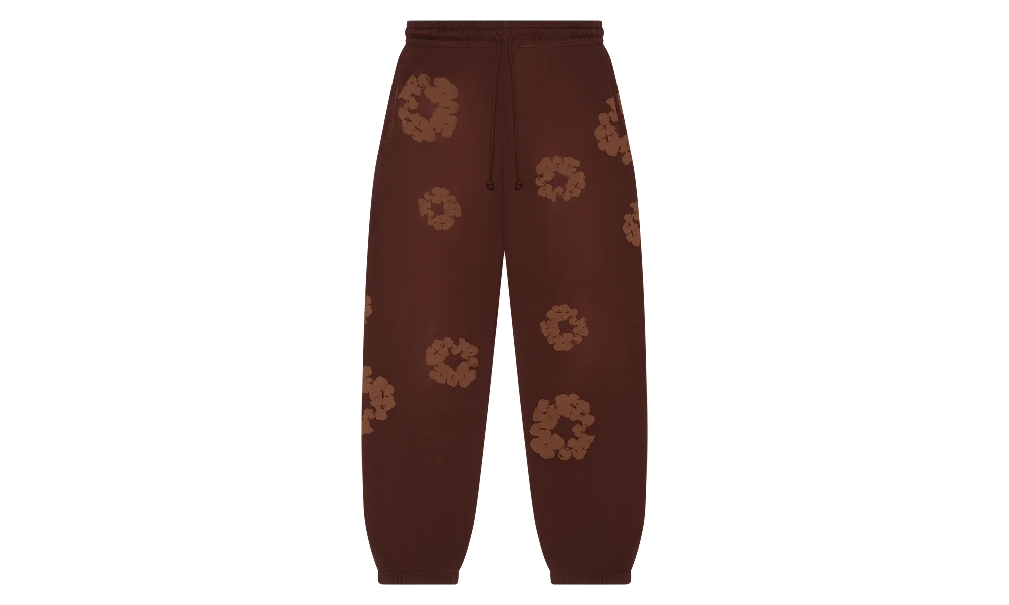 Denim Tears Mono Cotton Wreath Sweatpants Brown