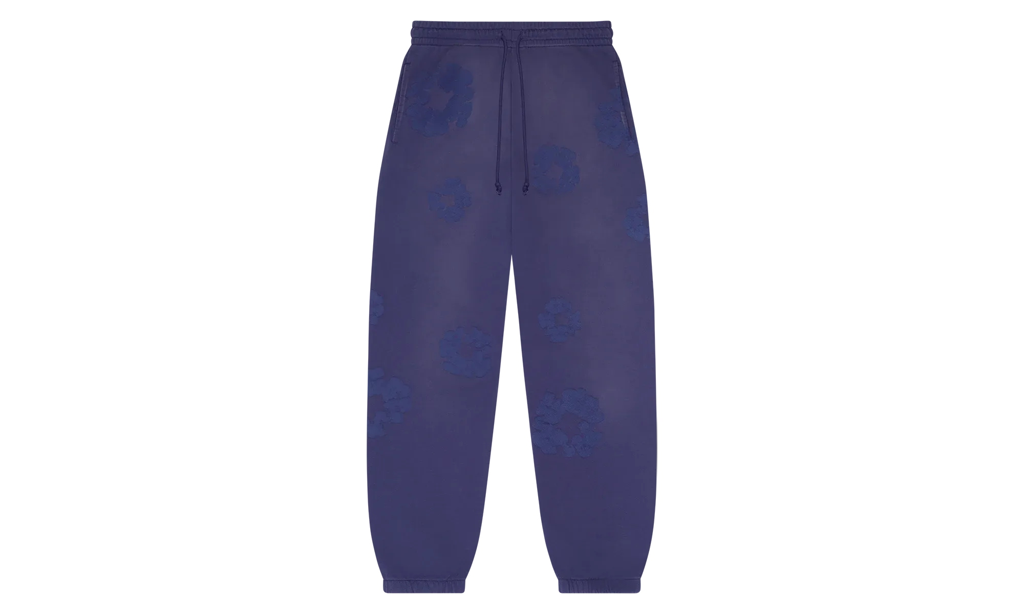 Denim Tears Mono Cotton Wreath Sweatpants Washed Blue