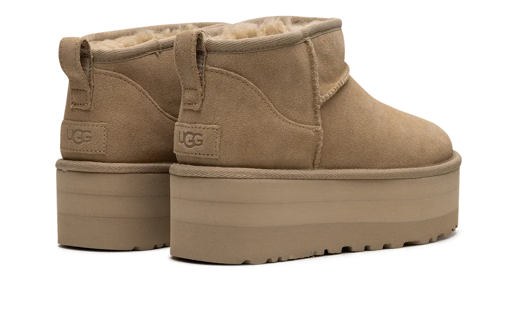 UGG Classic Ultra Mini Platform Boot Mustard Seed (W) | OVERCEZ