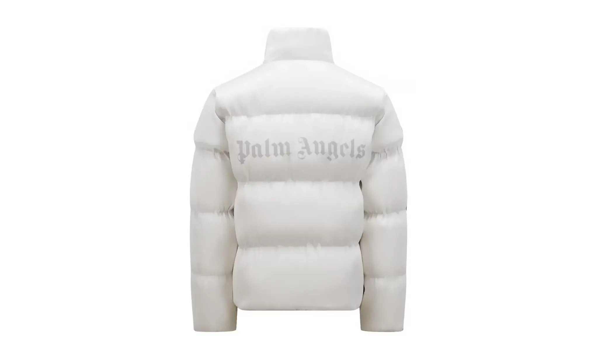 Moncler Maya 70 by Palm Angels Jacket Bright White | OVERCEZ