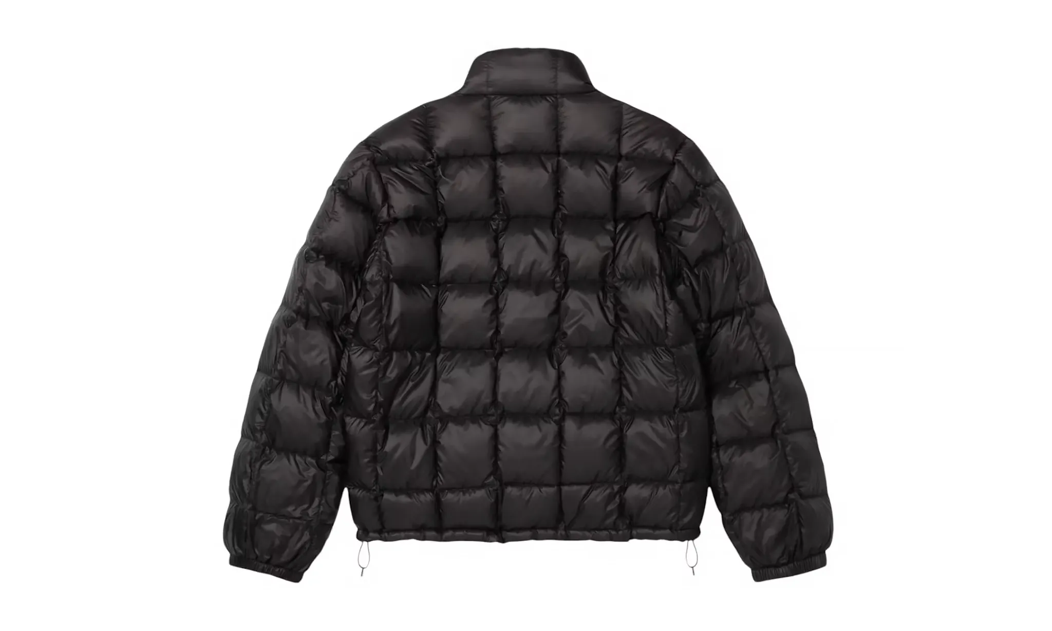 Stussy Midweight Puffer Jacket Black Classic Fit | OVERCEZ