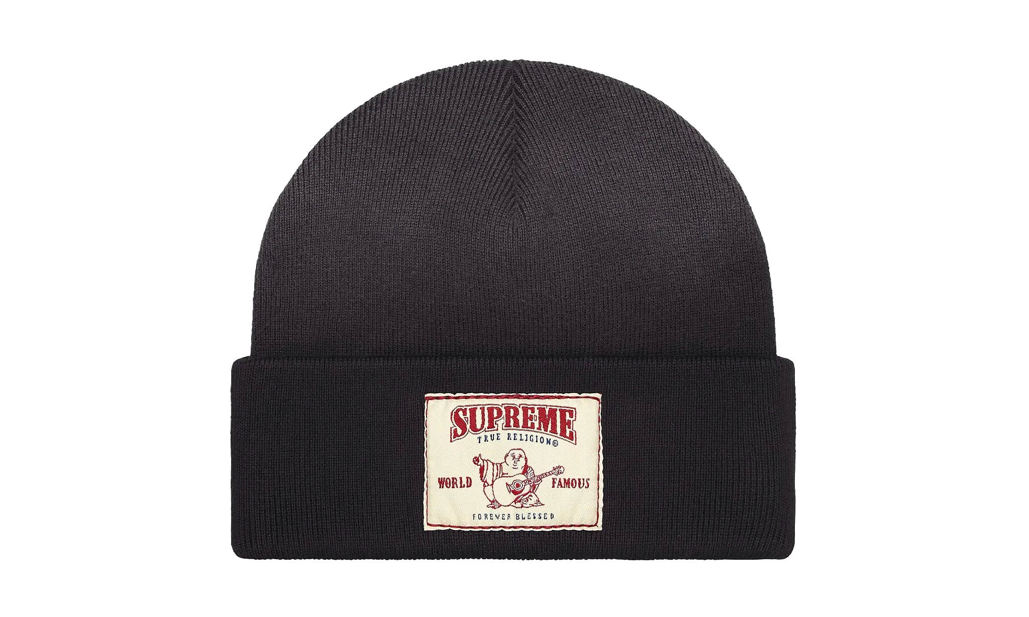Supreme True Religion Beanie Black