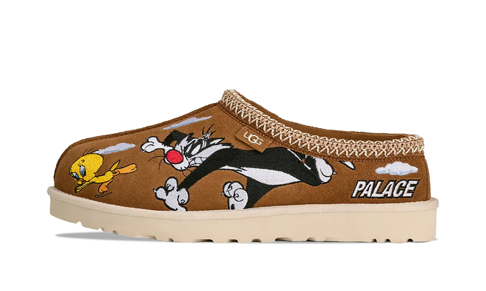 UGG Tasman Slipper Palace x Looney Tunes Chestnut