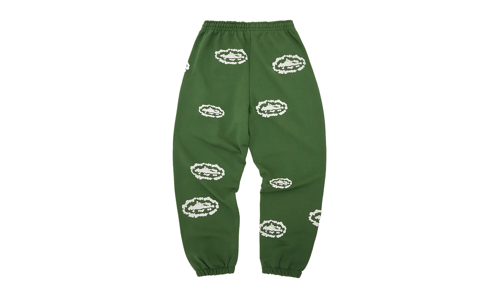 Corteiz x Denim Tears Island Wreath Sweatpant Green