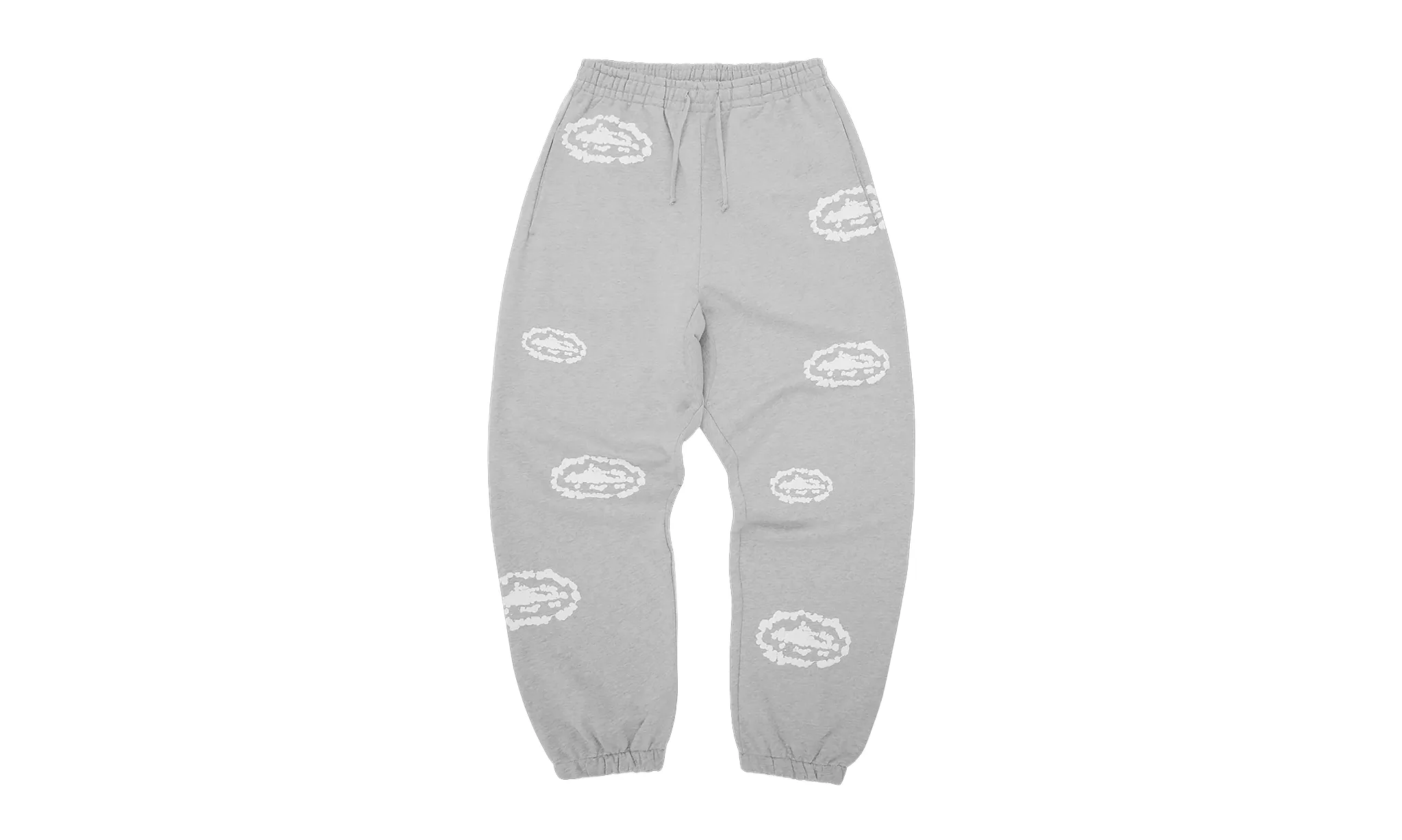 Corteiz x Denim Tears Island Wreath Sweatpant Heather Grey