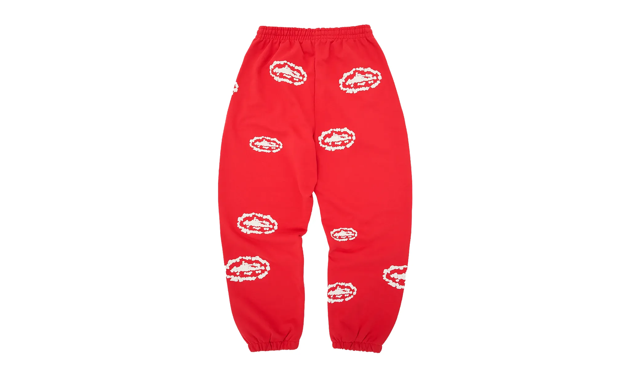 Corteiz x Denim Tears Island Wreath Sweatpant Red