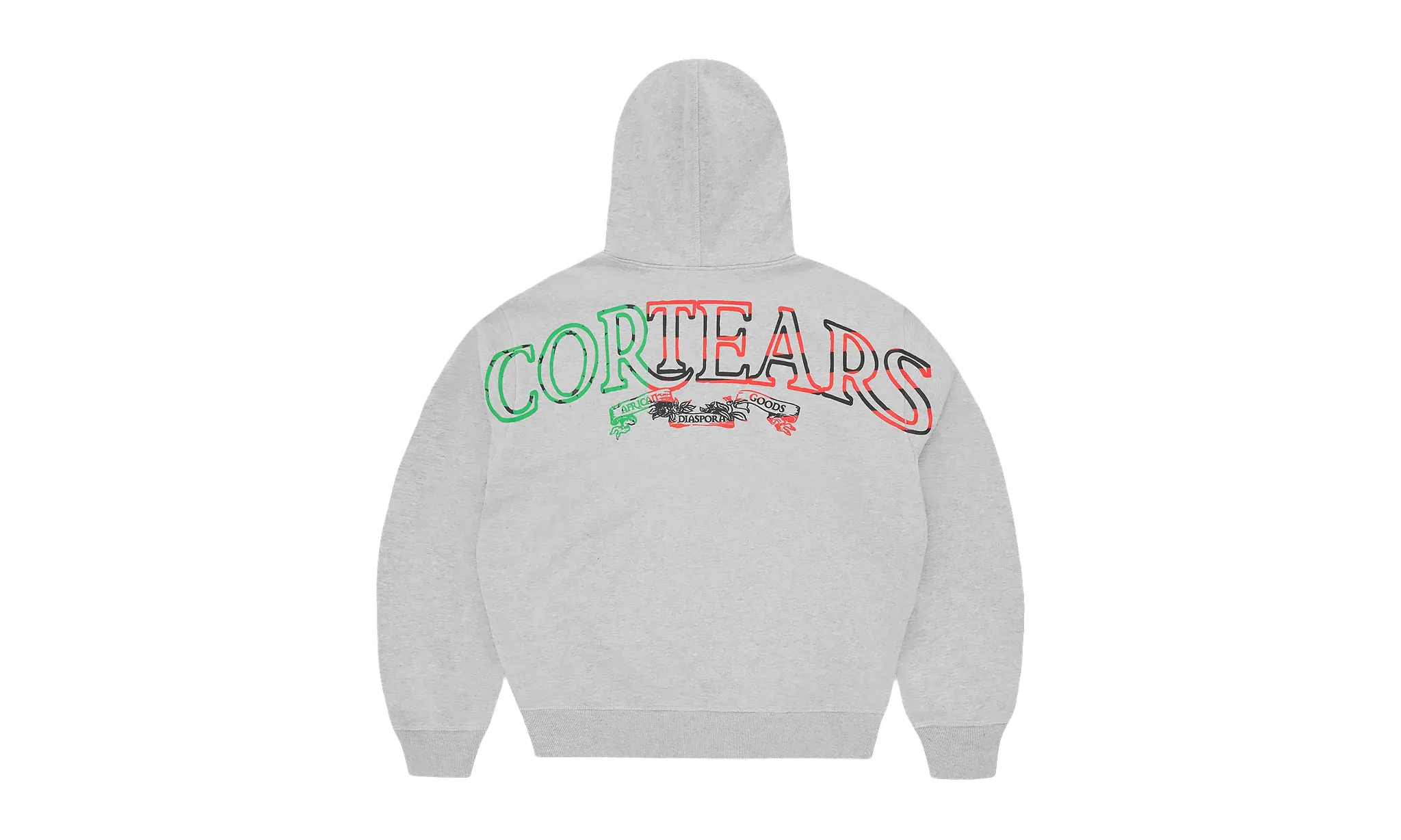 Corteiz x Denim Tears Cortears Royale Zip Hoodie Heather Grey