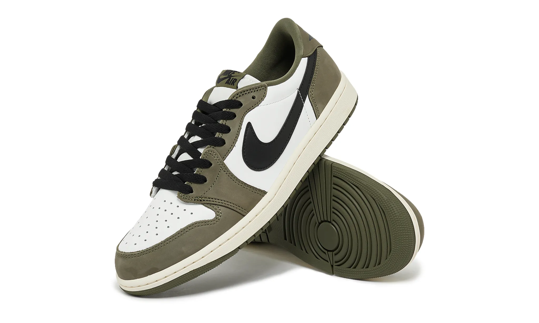 Air Jordan 1 Retro Low OG Medium Olive | OVERCEZ