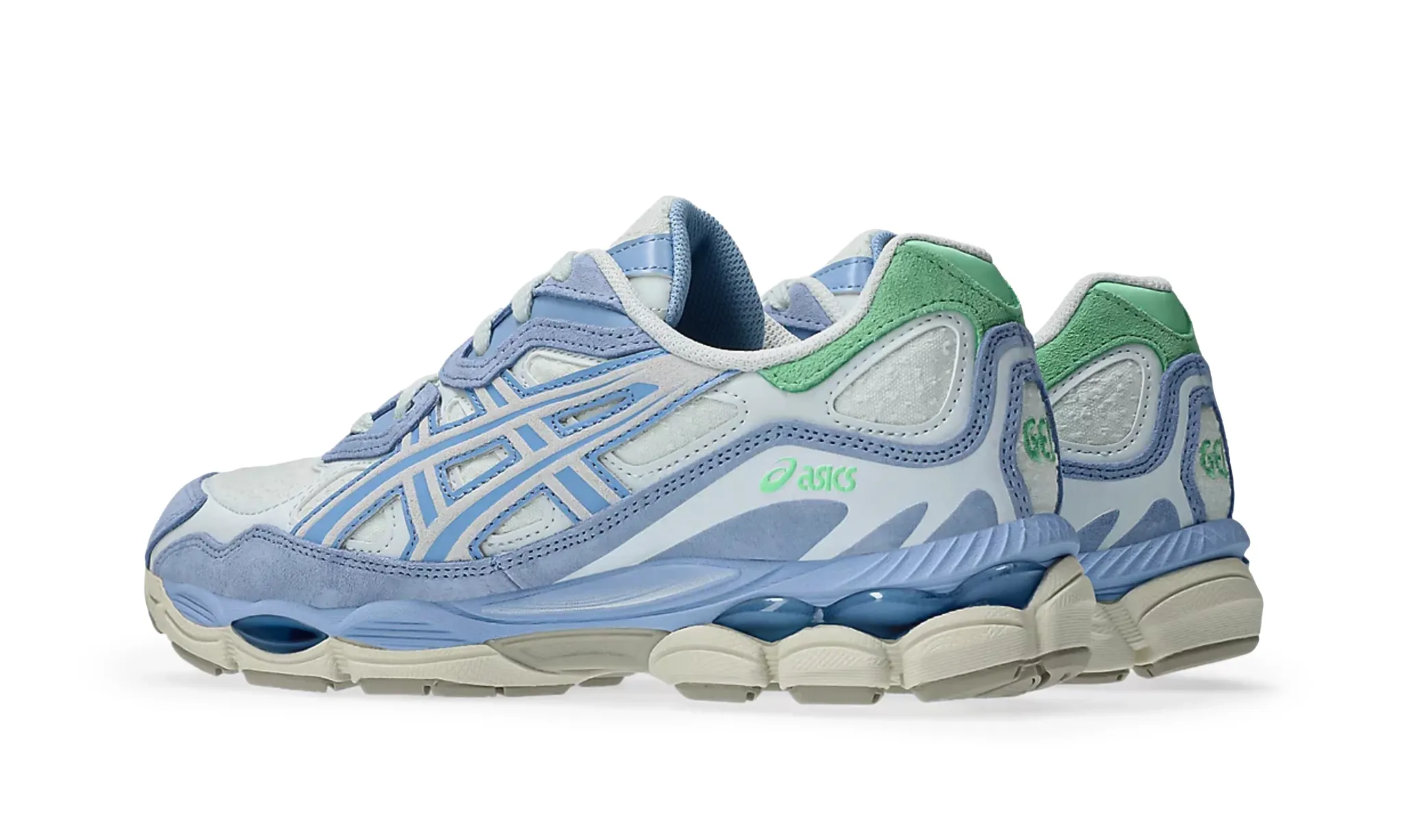 ASICS Gel-NYC Airy Blue Stone Wash | OVERCEZ
