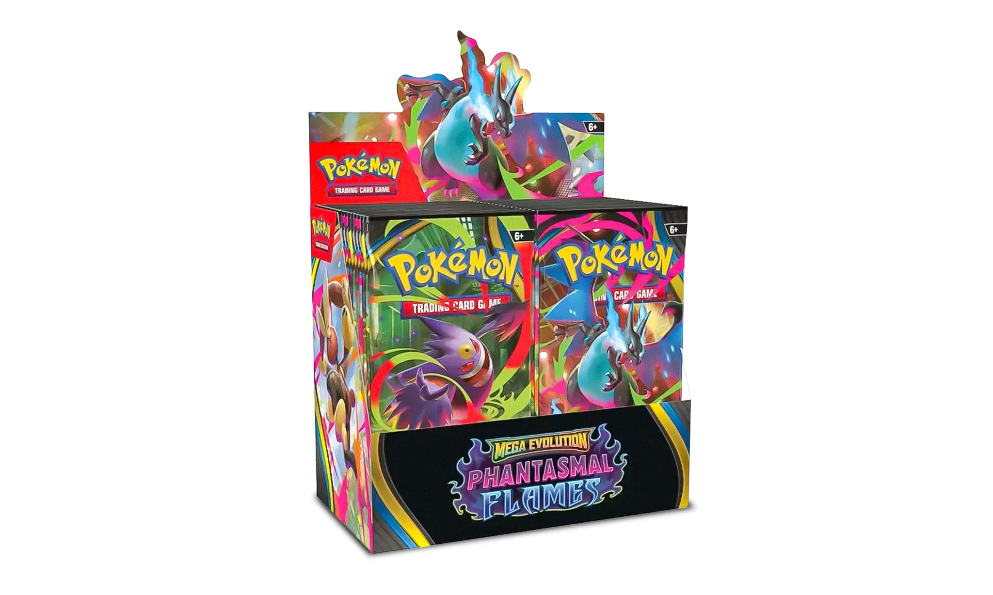 Pokemon Mega Evolution Phantasmal Flames Booster Box (36x Boosters) | OVERCEZ