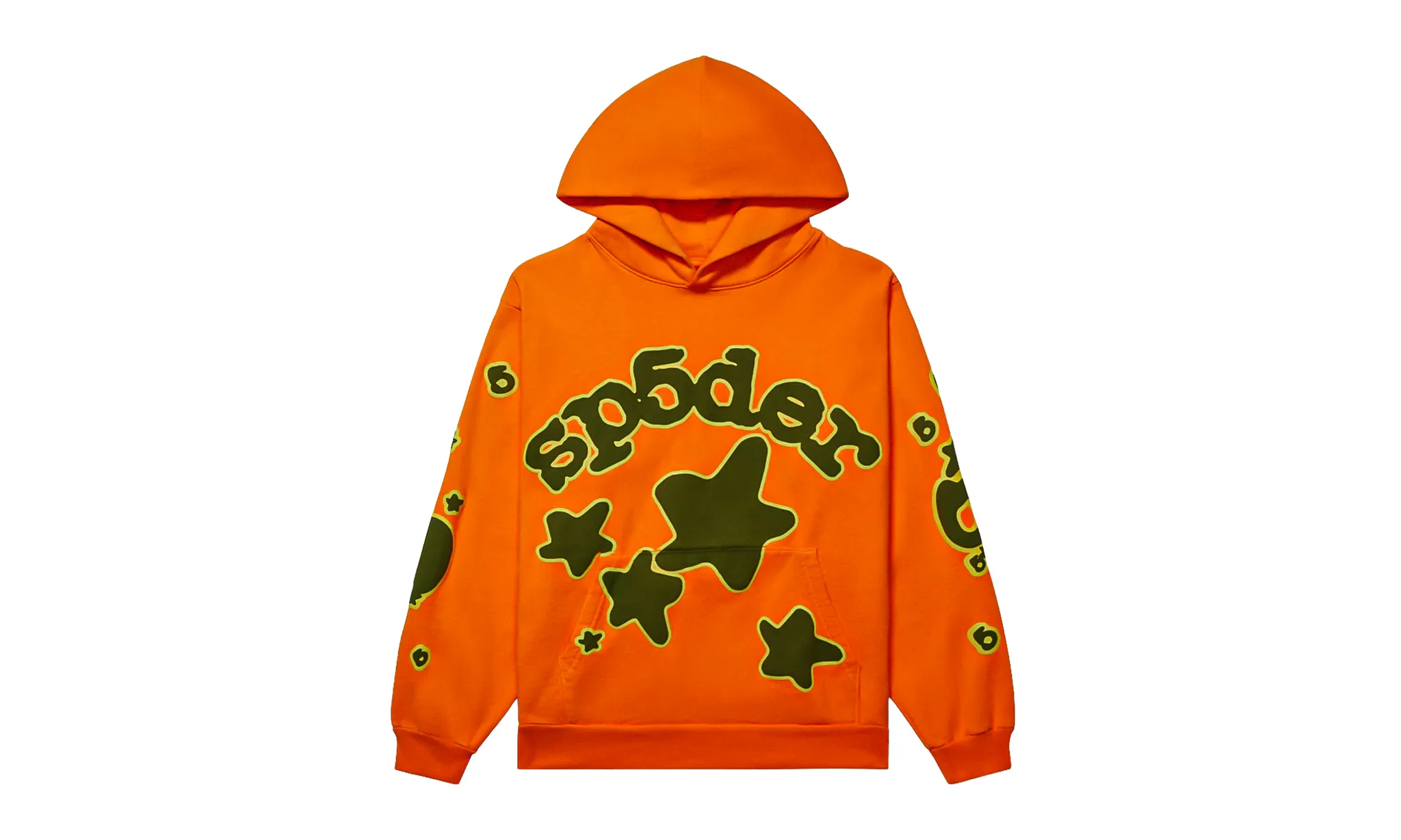 Sp5der Beluga Hoodie Orange