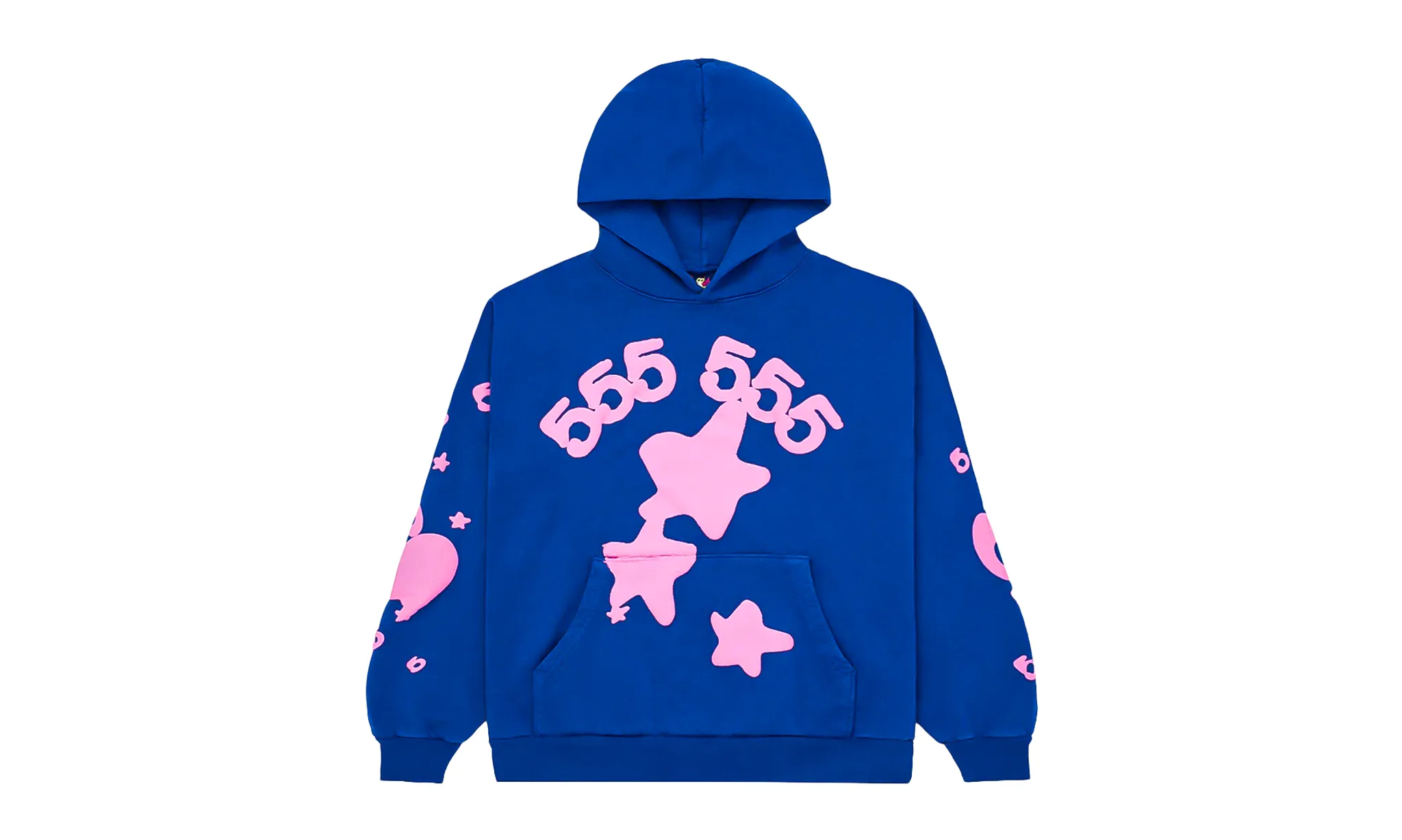 Sp5der Beluga Hoodie Blue | OVERCEZ