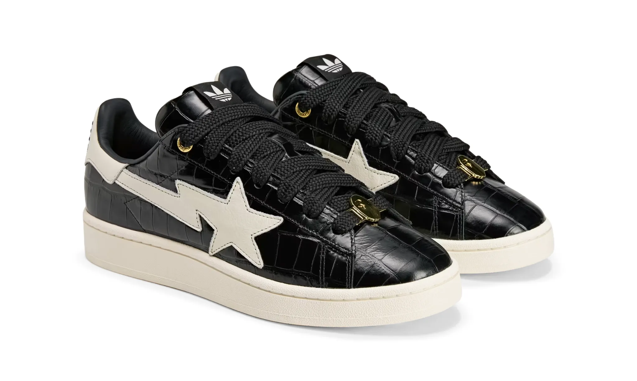 Adidas Campus 00s Bape World Cup Pack Black White