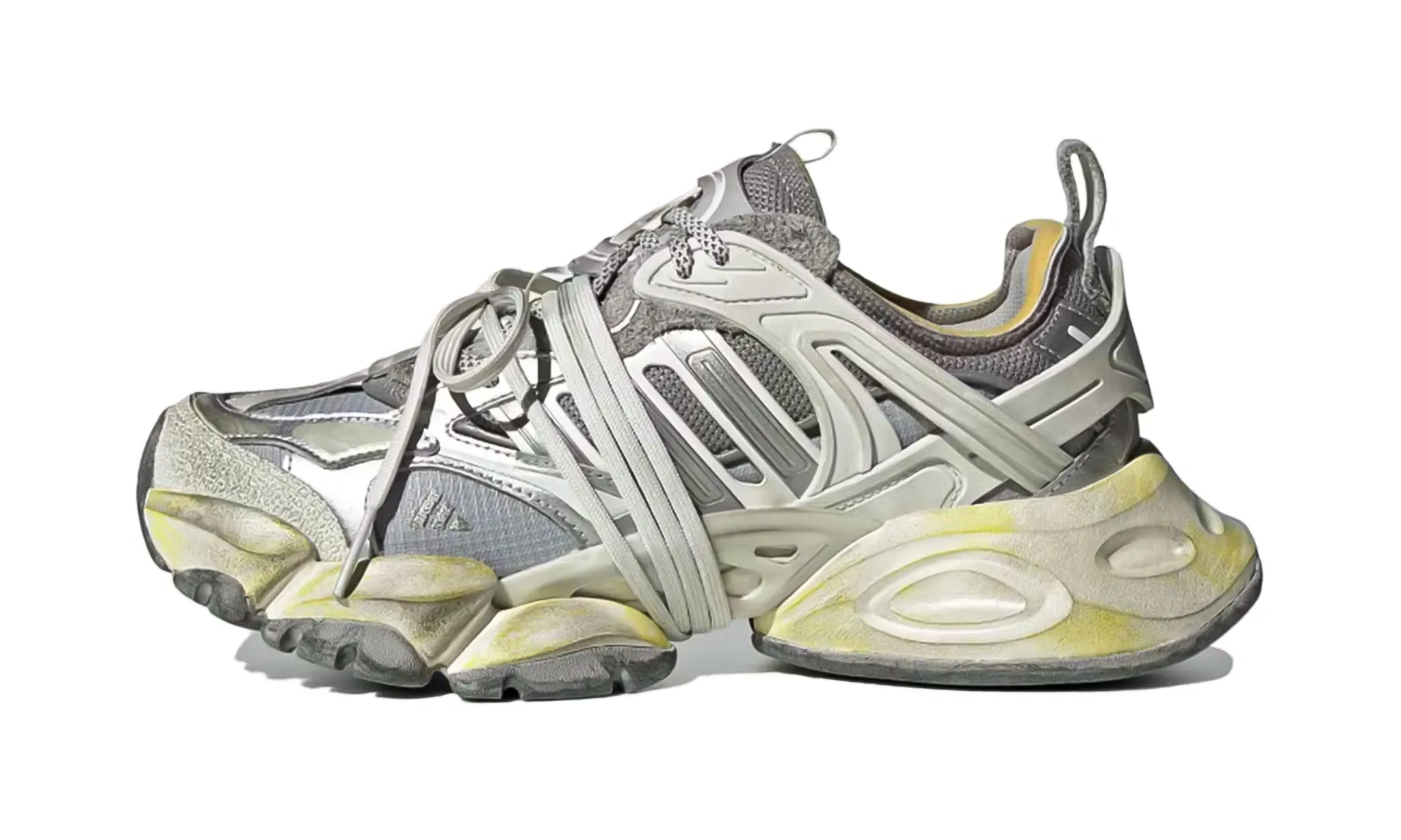 Adidas XLG Runner Deluxe Grey Metallic Silver