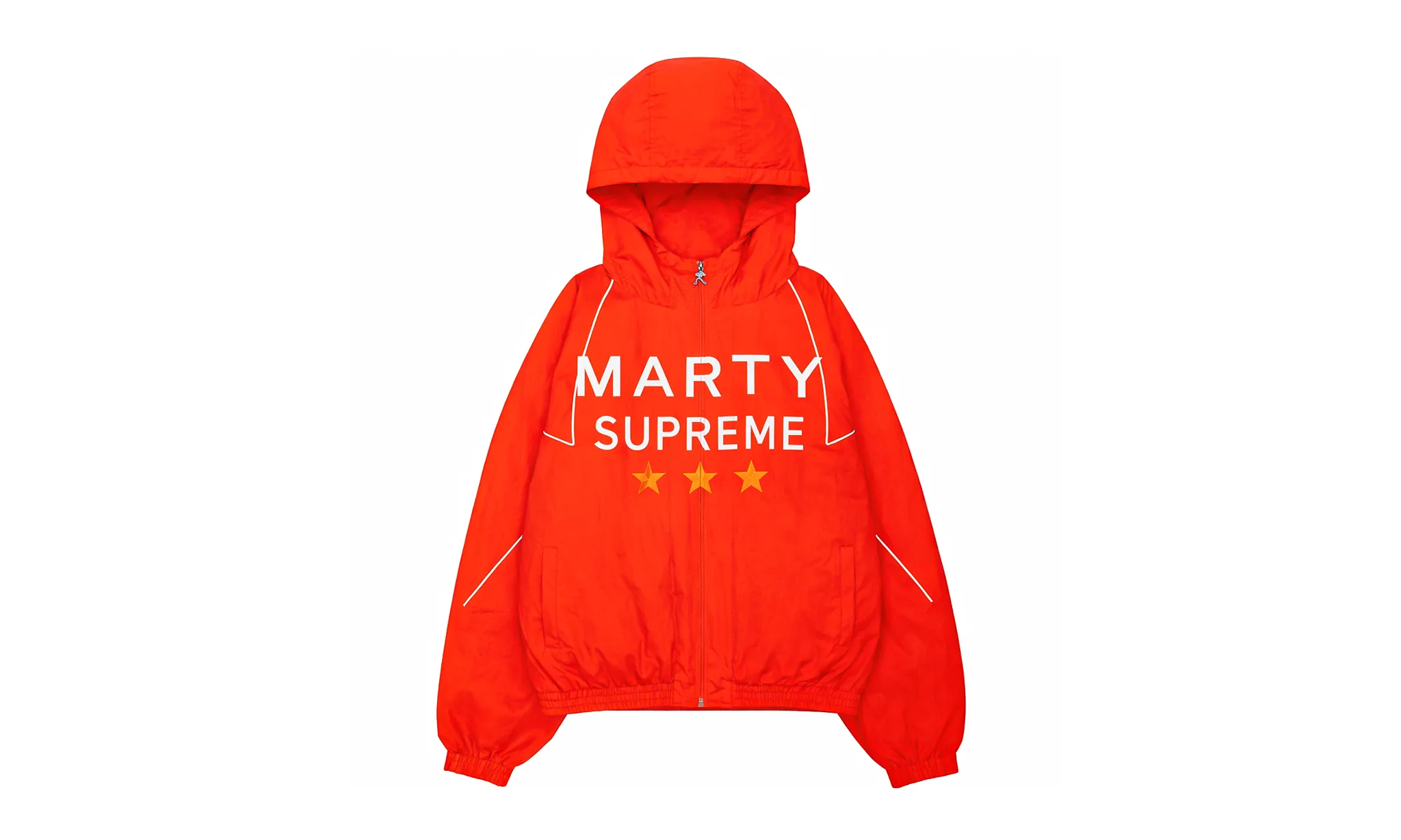 NAHMIAS x Marty Supreme A24 Classic Warm Up Jacket Dark Red