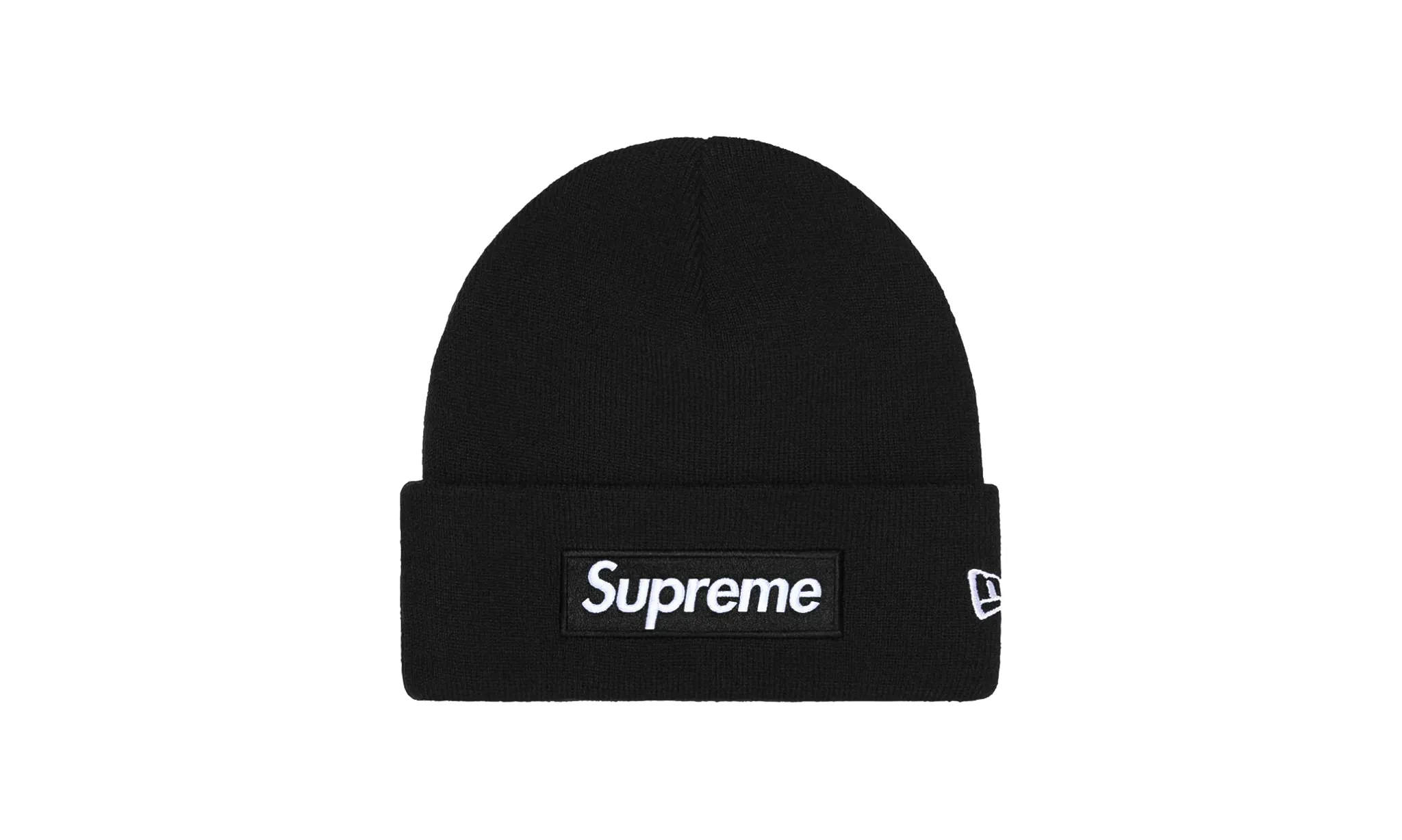 Supreme New Era Box Logo Beanie Black (FW23)