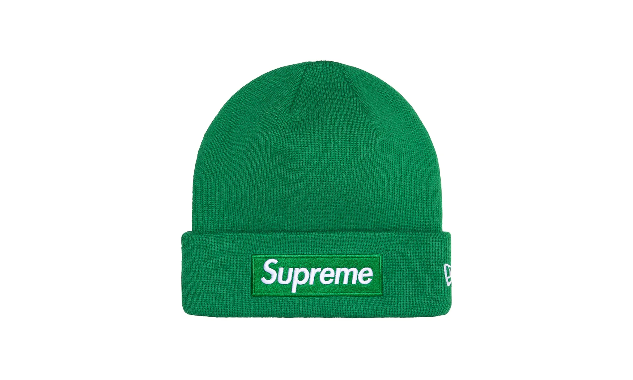 Supreme New Era Box Logo Beanie Green (FW24)