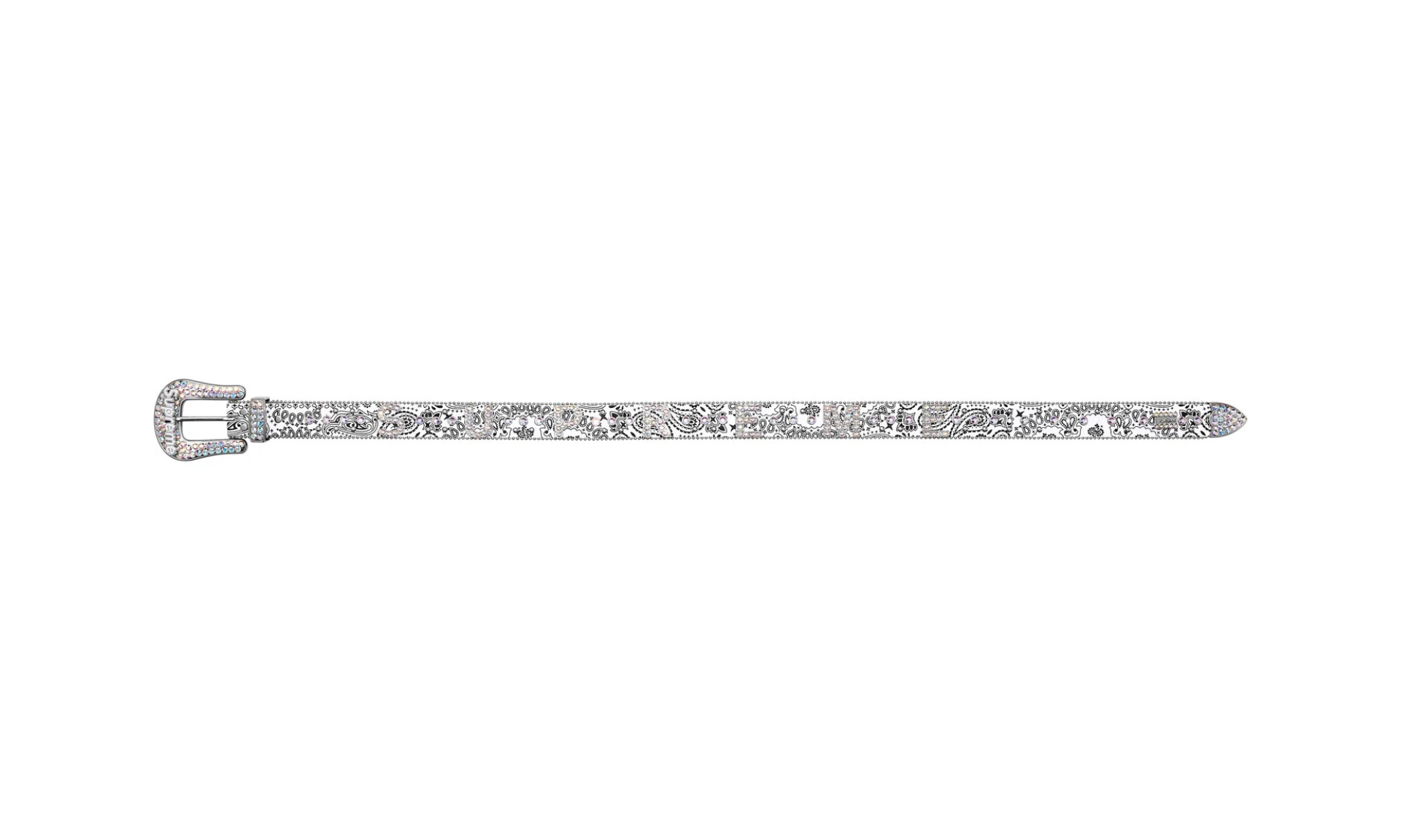 Supreme b.b. Simon Bandana Belt Silver
