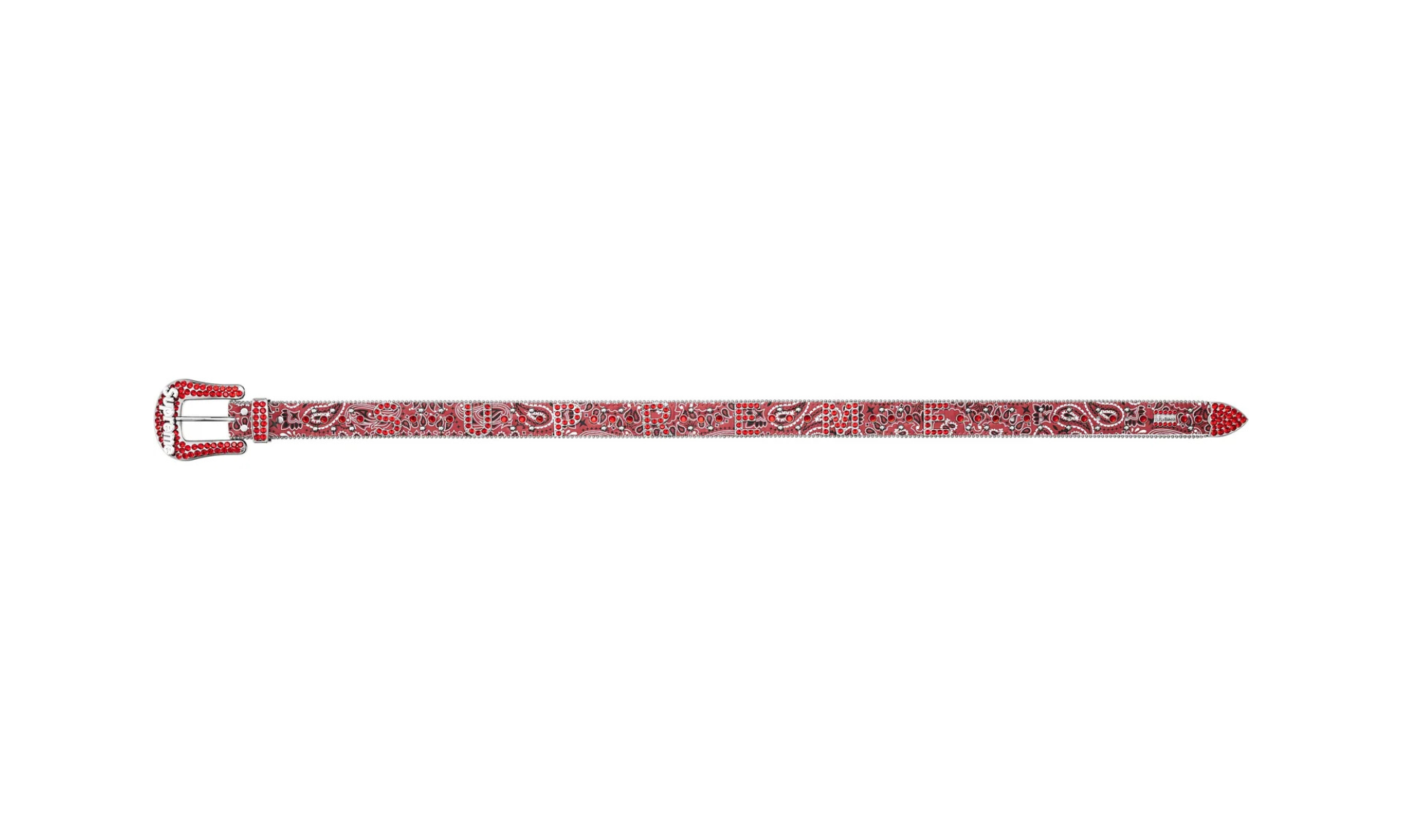 Supreme b.b. Simon Bandana Belt Red
