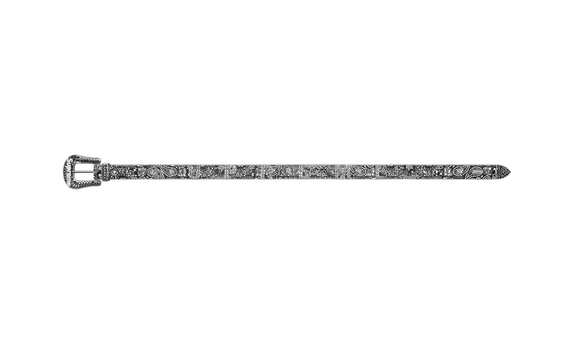 Supreme b.b. Simon Bandana Belt Black | OVERCEZ