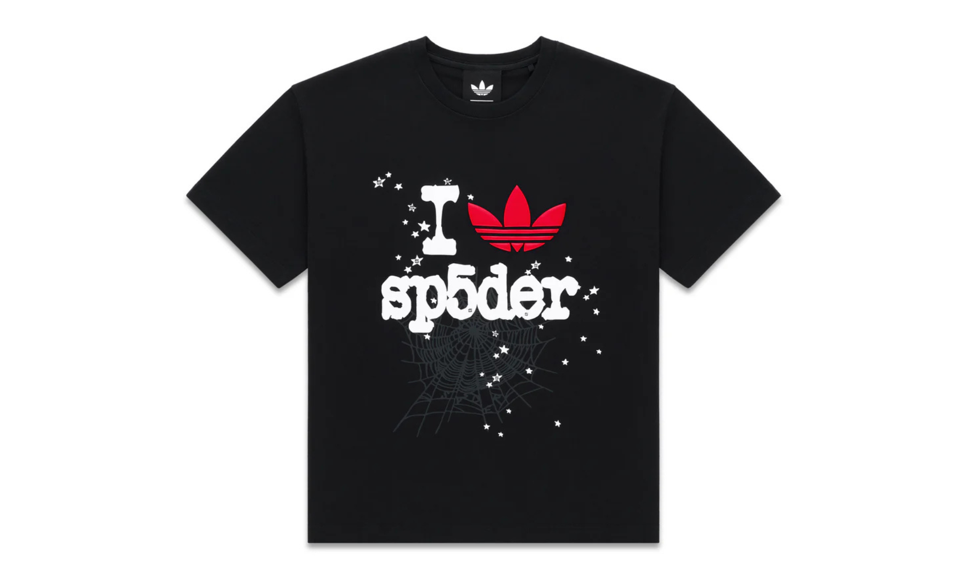 Sp5der x Adidas Souvenir Tee Black | OVERCEZ