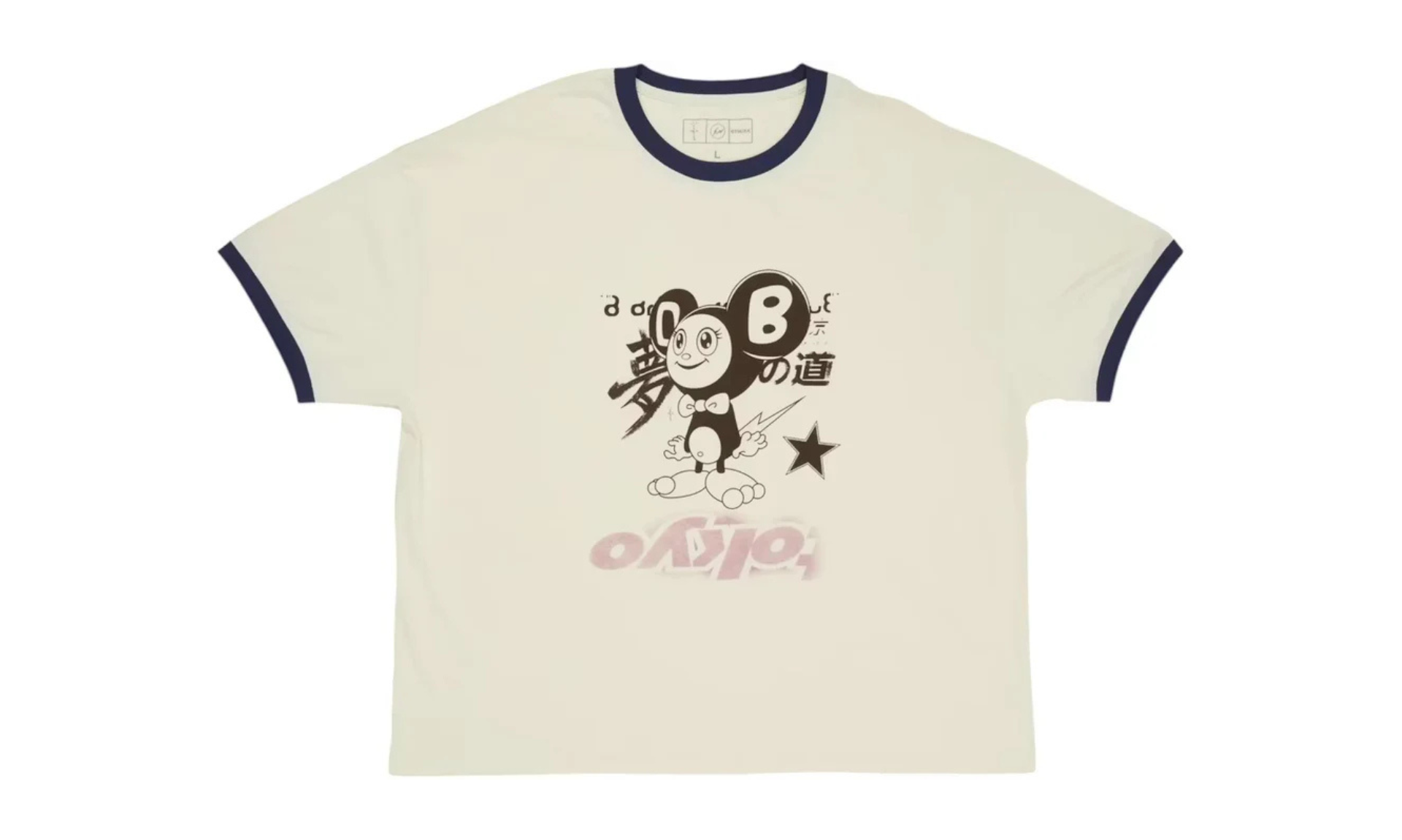 Travis Scott Cactus Jack x Fragment x Takashi Murakami Tokyo Ringer Tee
