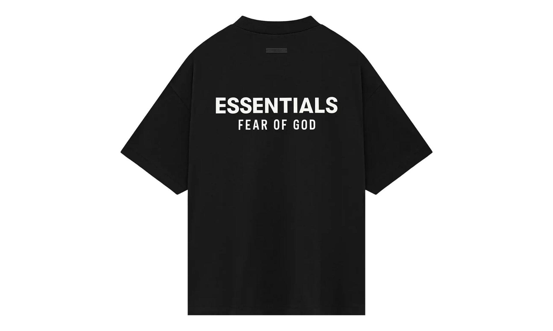 Fear of God Essentials Jersey Crewneck T-Shirt Black