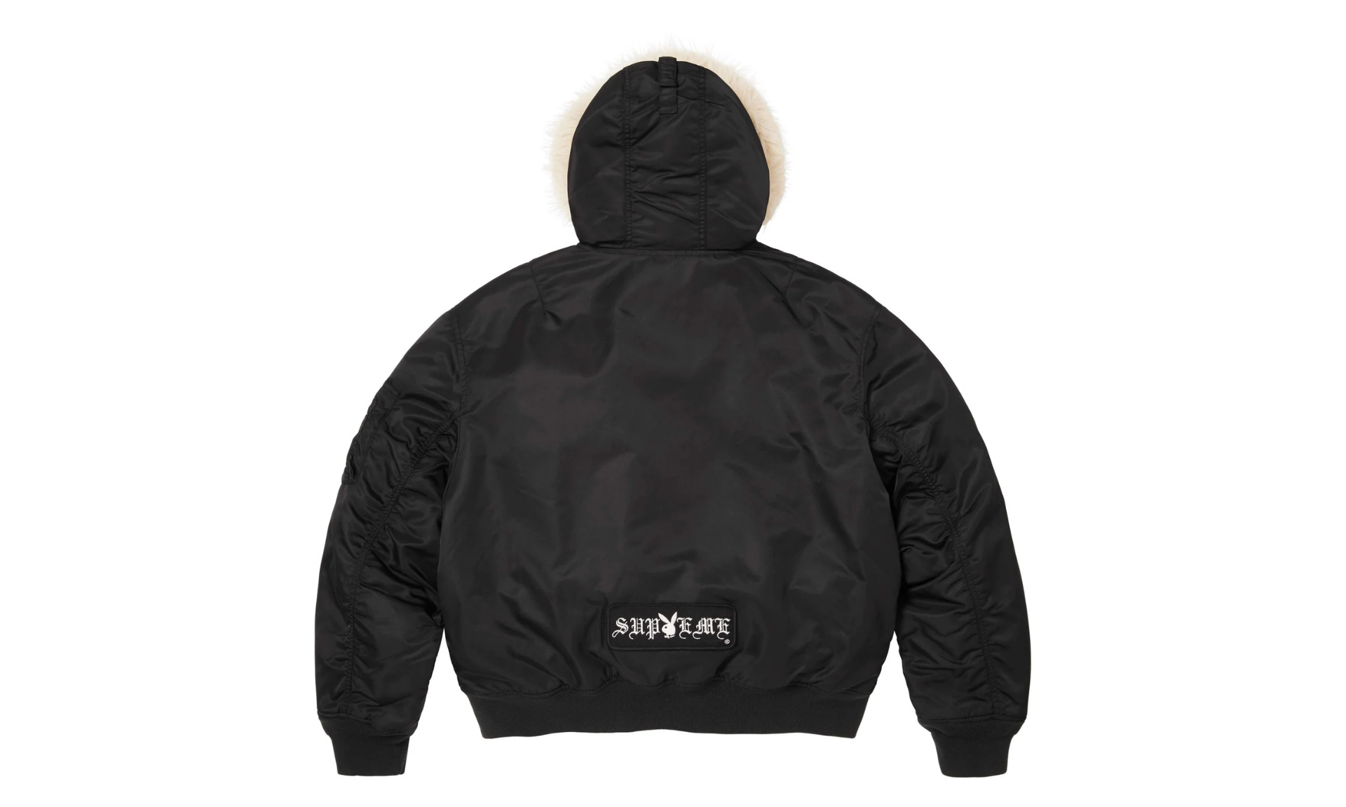 Supreme Playboy Hooded MA-1 Black