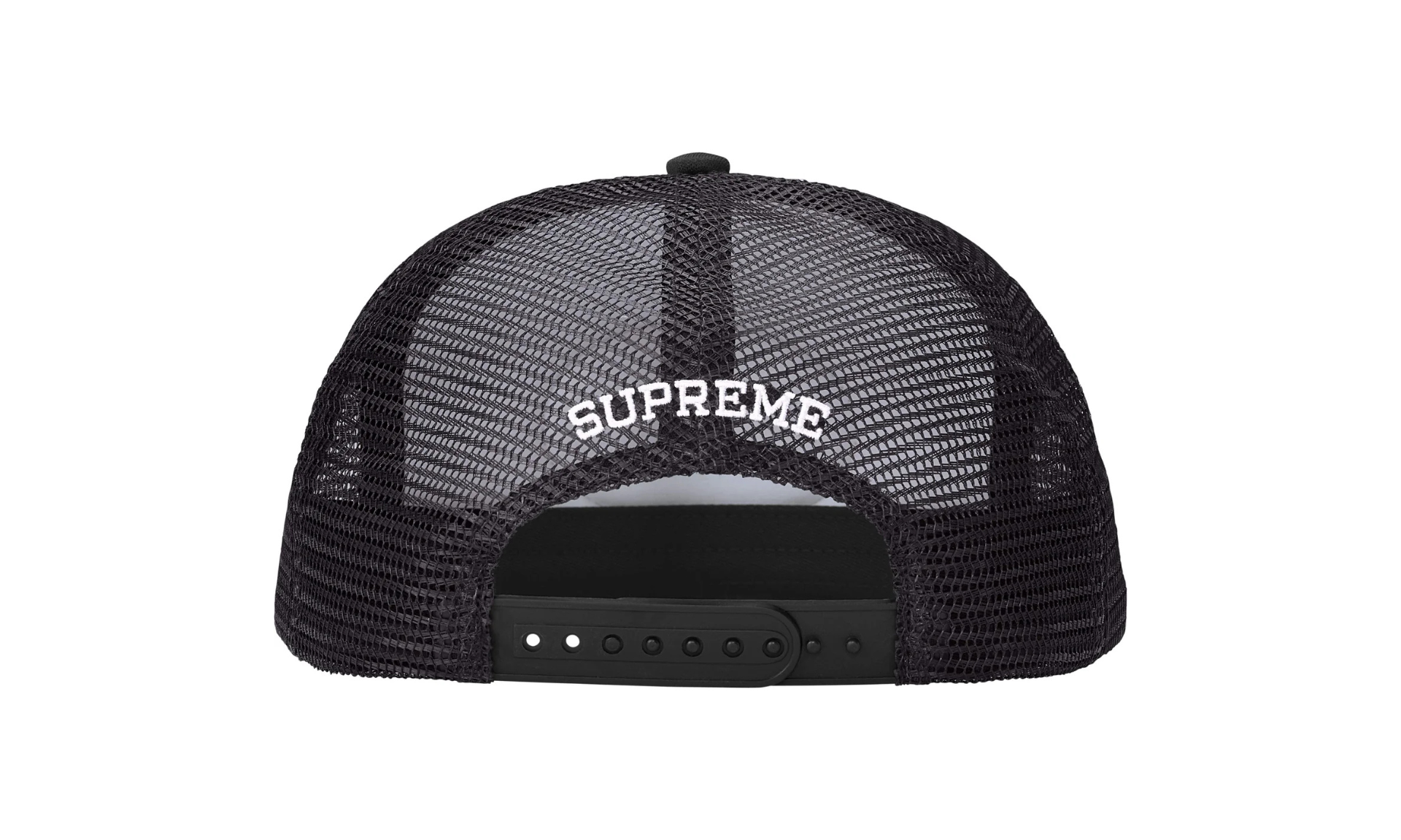 Supreme Playboy Mesh Back 5-Panel Black | OVERCEZ