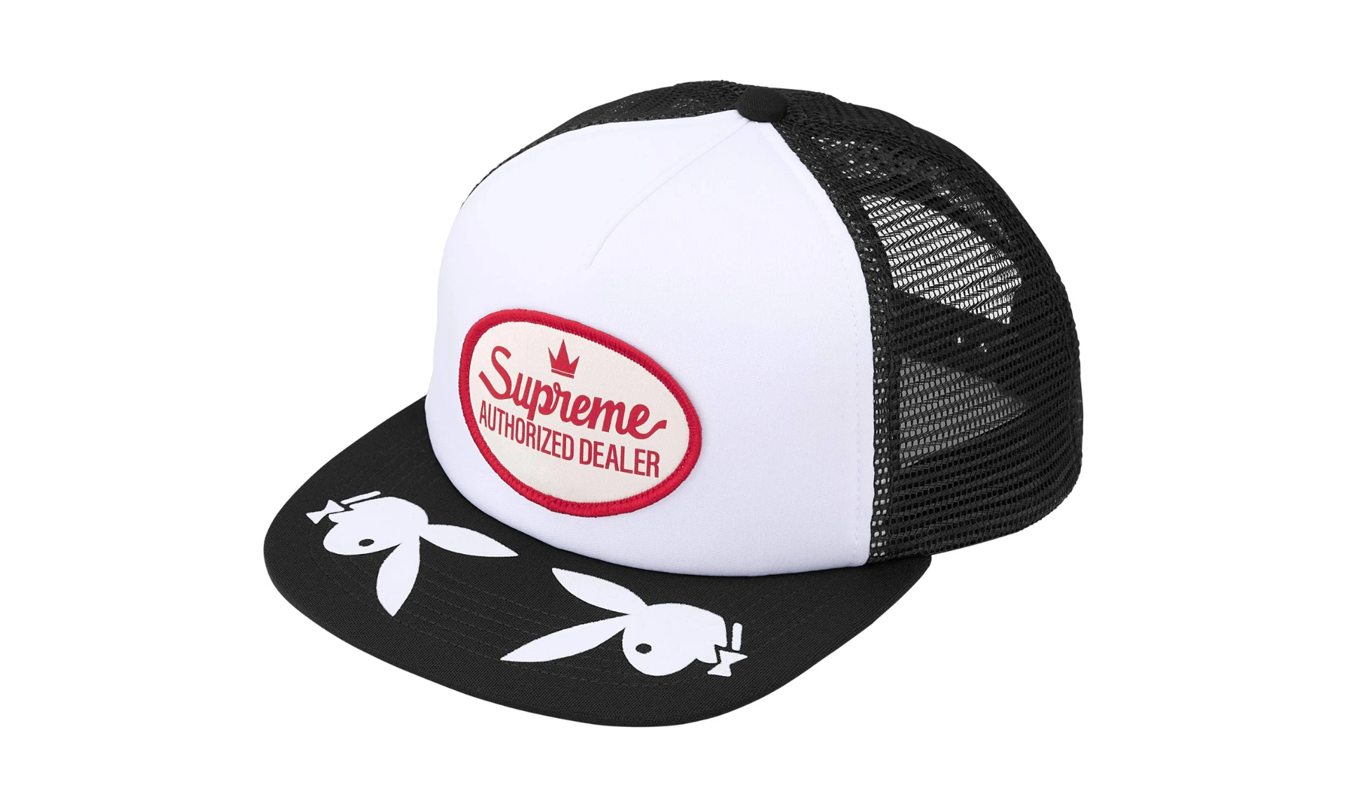 Supreme Playboy Mesh Back 5-Panel Black | OVERCEZ