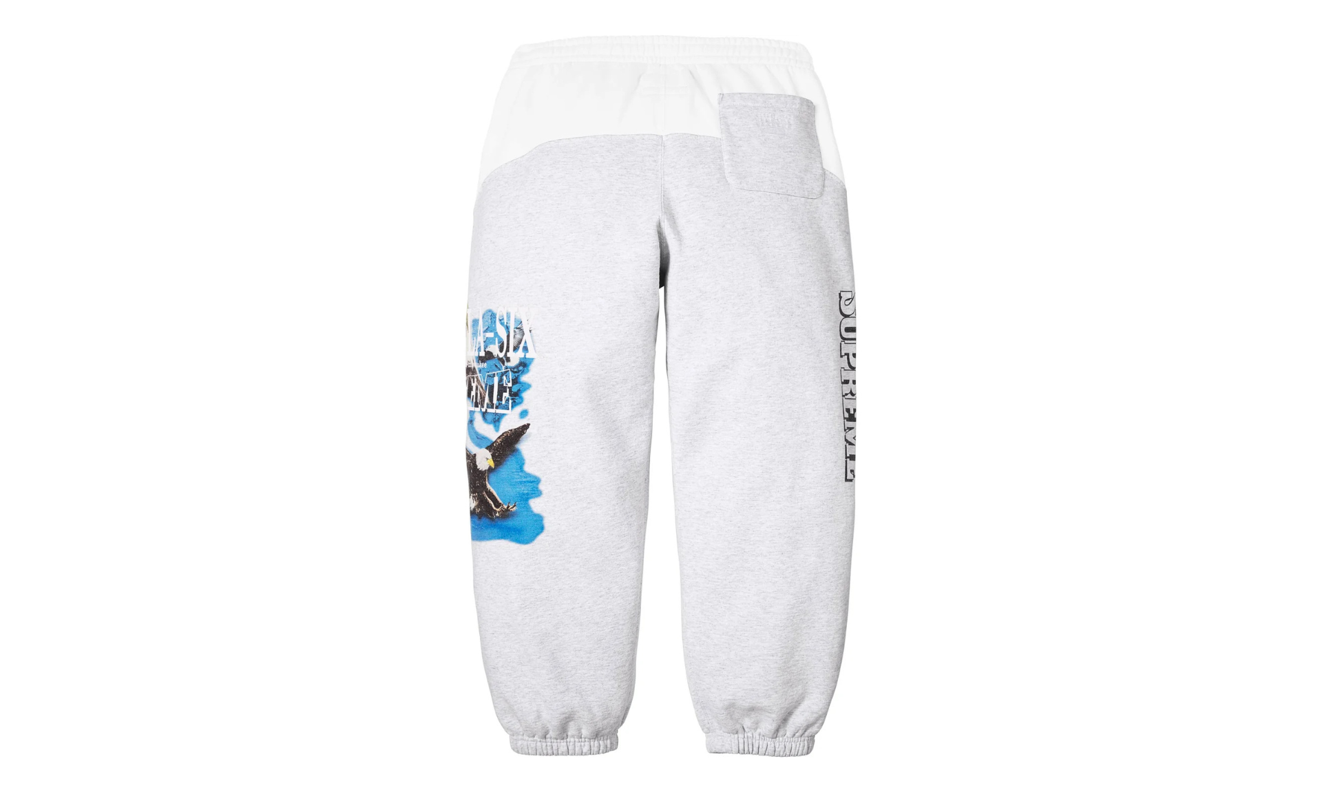 Supreme MM6 Maison Margiela Eagle Sweatpant White Grey