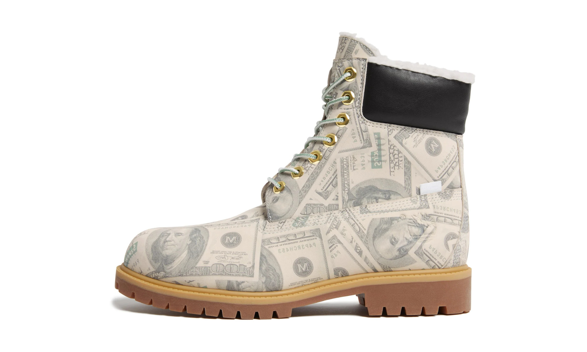 Timberland 6" Premium Waterproof Boot Supreme x MM6 Maison Margiela $100 Bills