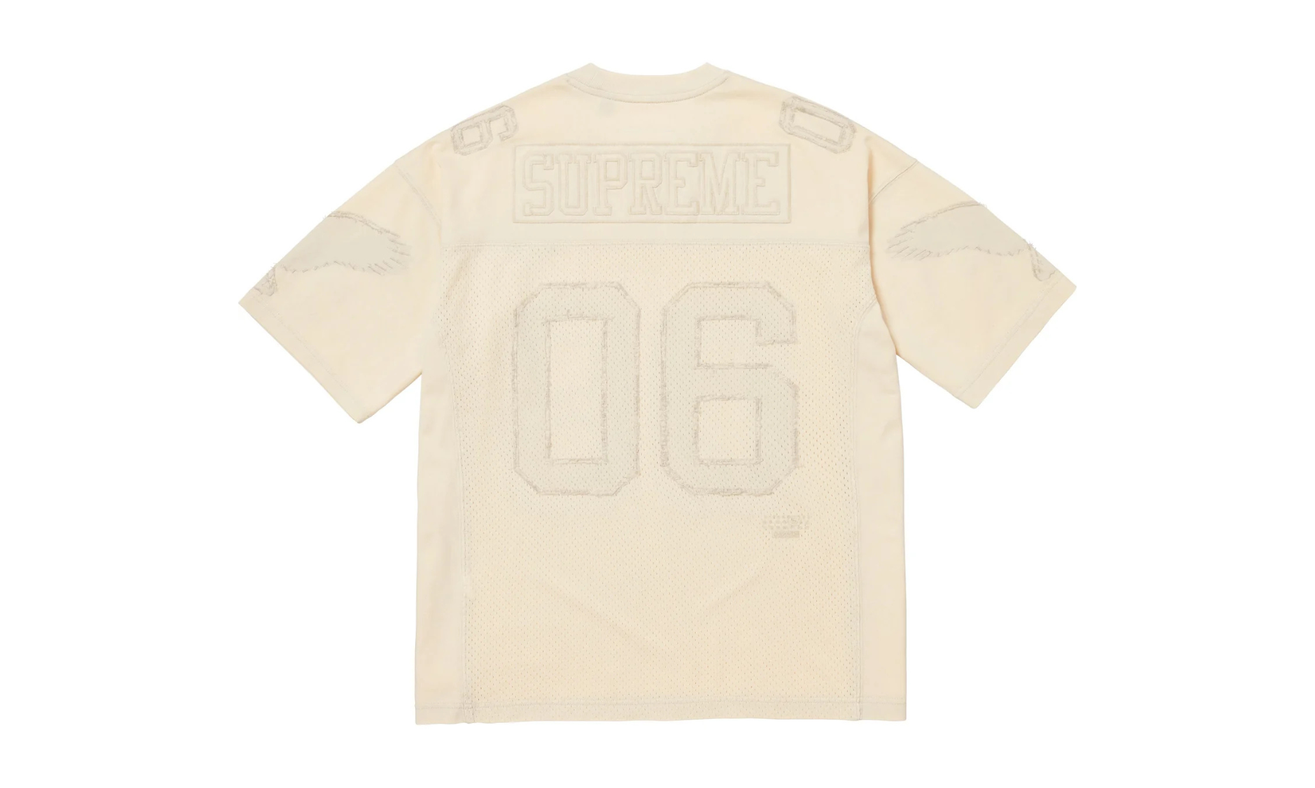 Supreme MM6 Maison Margiela Cotton Football Jersey White