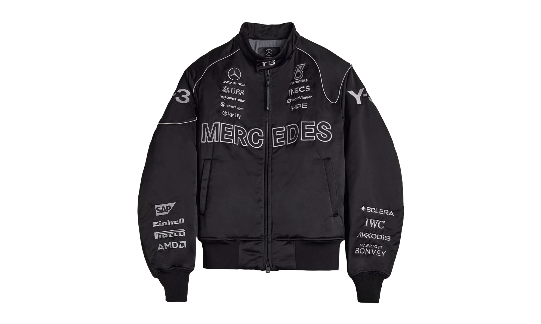Adidas Y-3 x Mercedes-AMG Petronas F1 Team Jacket Black