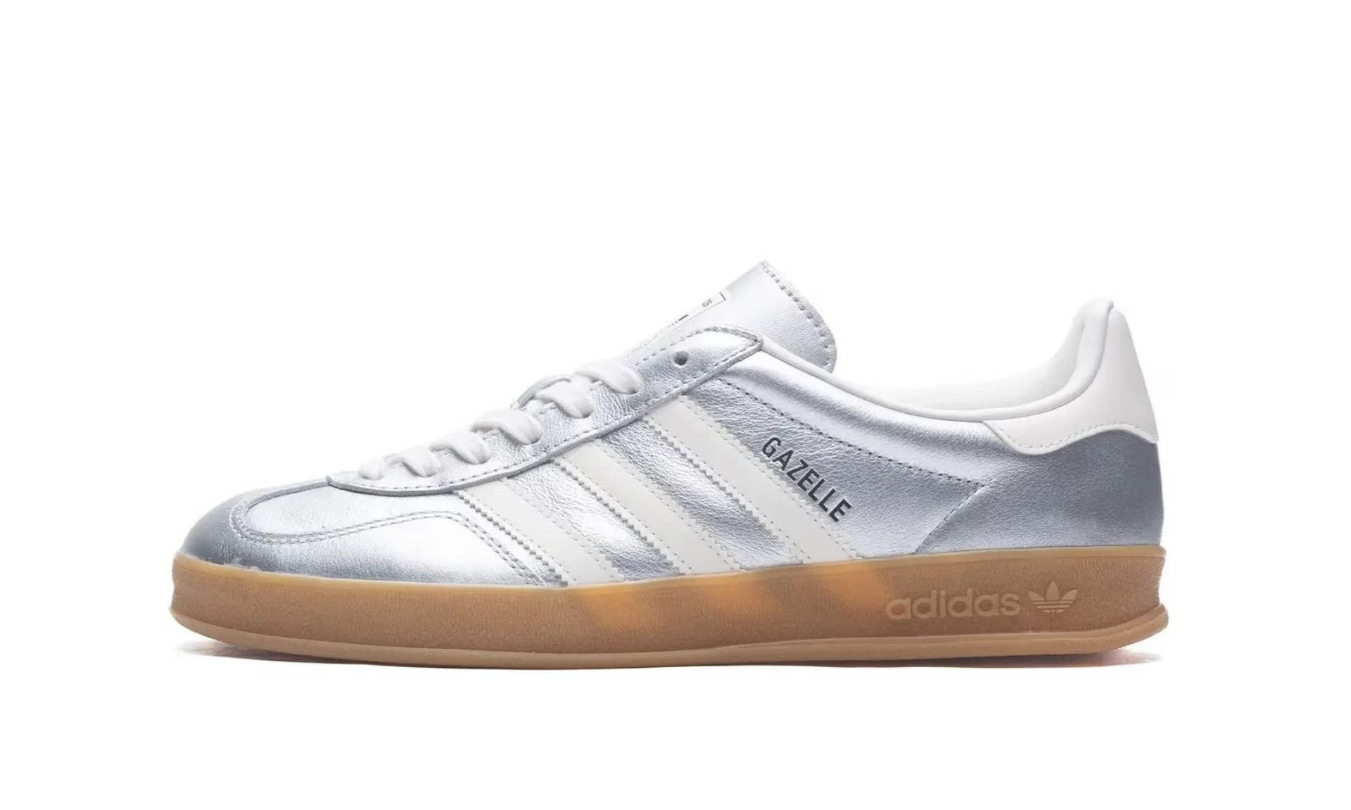 Adidas Gazelle Indoor Silver Metallic Core White
