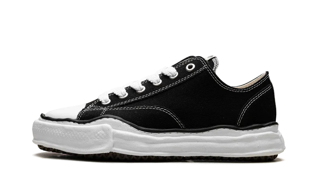 Maison Mihara Yasuhiro Peterson OG Sole Canvas Low Black