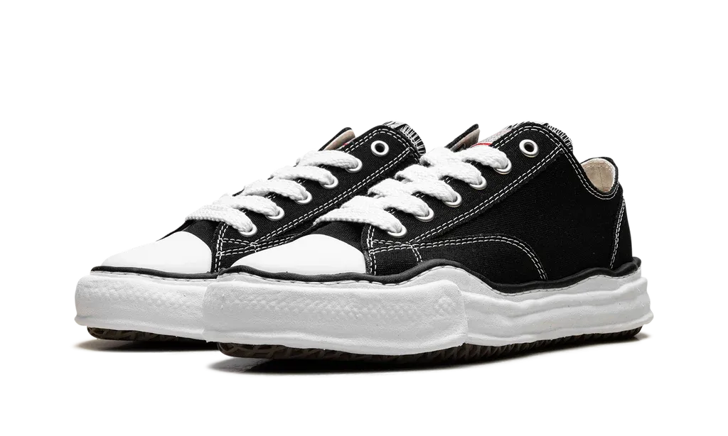 Maison Mihara Yasuhiro Peterson OG Sole Canvas Low Black