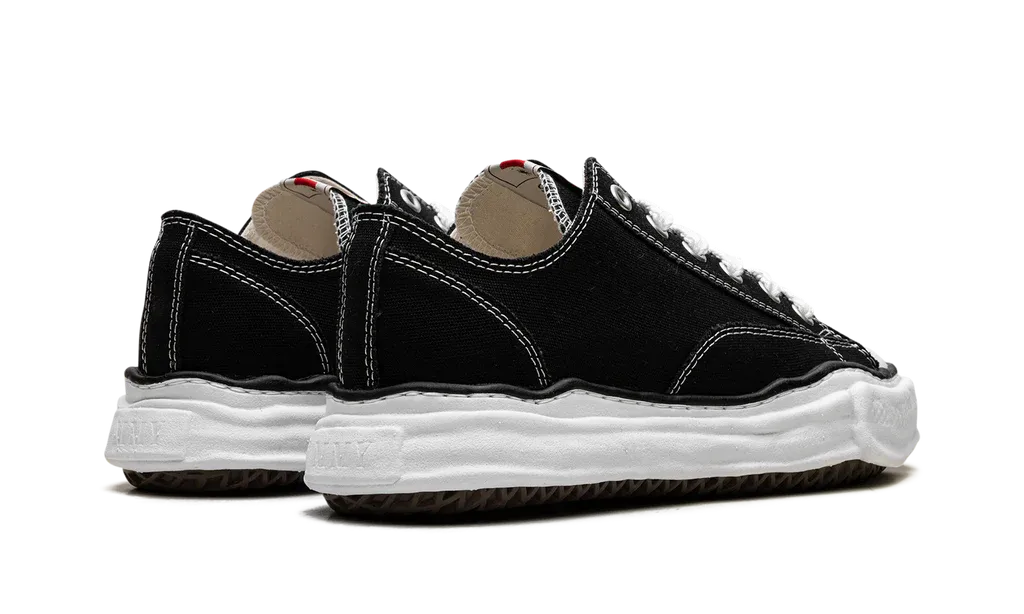 Maison Mihara Yasuhiro Peterson OG Sole Canvas Low Black | OVERCEZ