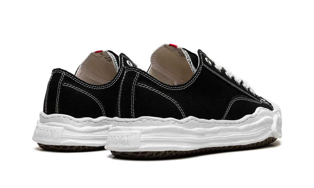 Maison Mihara Yasuhiro Hank OG Sole Canvas Low Black | OVERCEZ