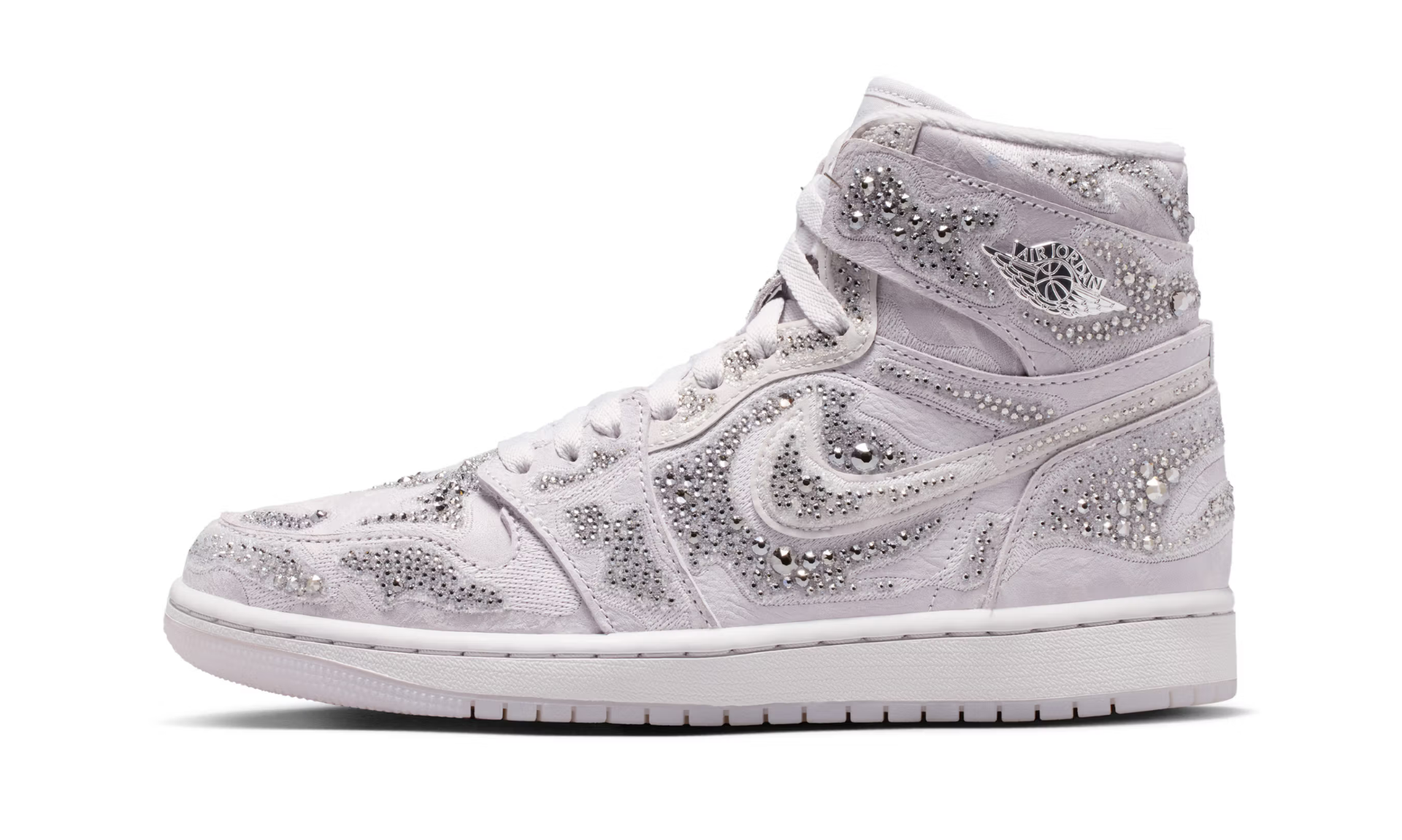 Air Jordan 1 Retro High OG Swarovski Vast Grey (W)