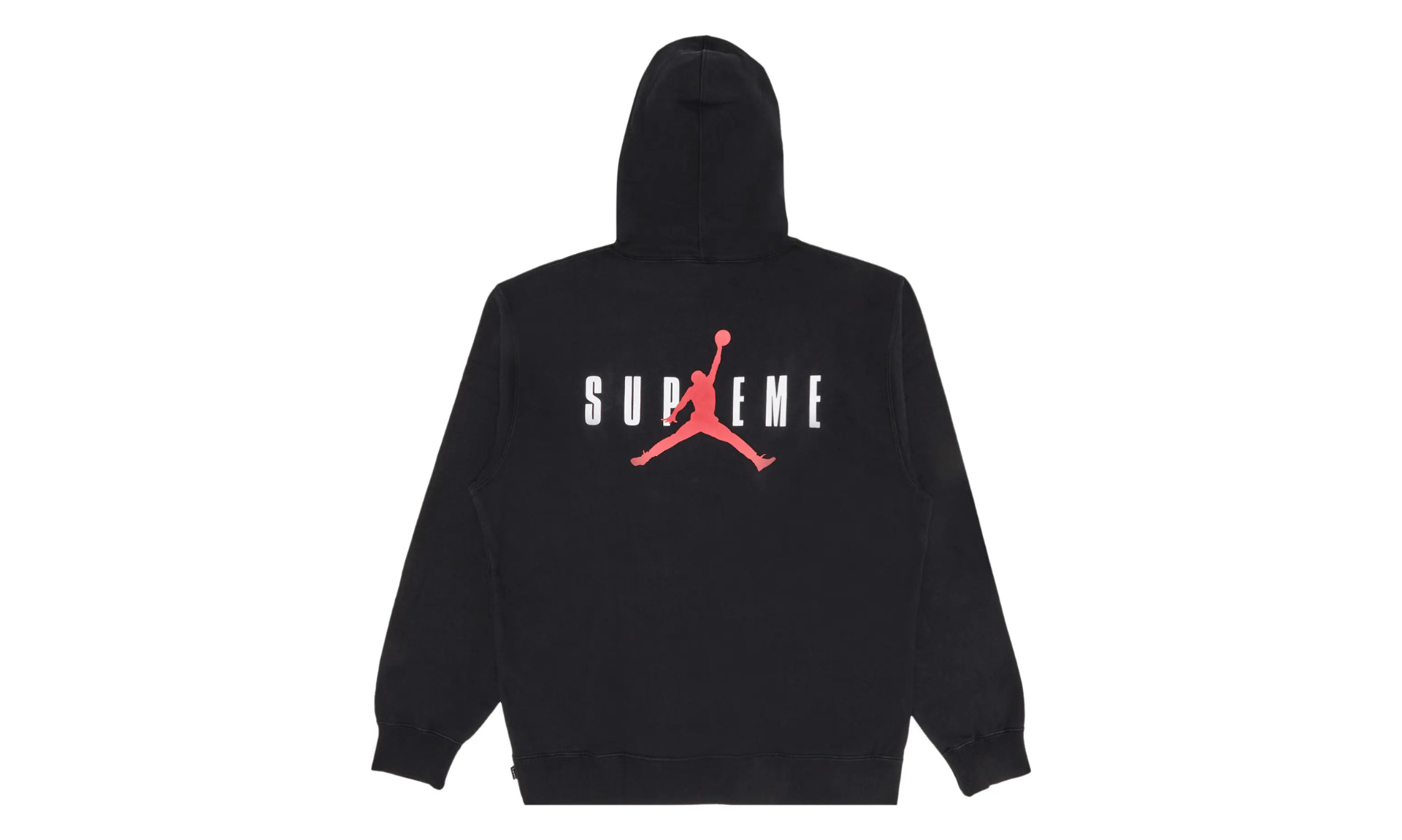 Supreme Jordan Hoodie Sweatshirt Black