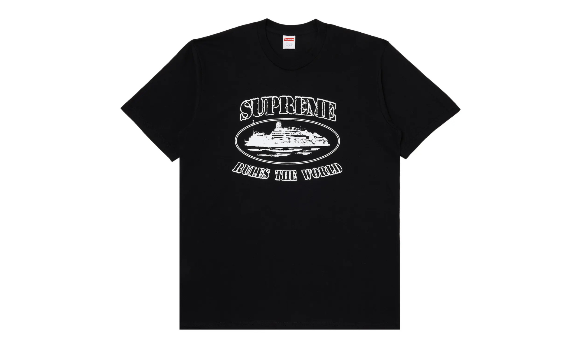 Supreme Corteiz Rules The World Tee Black