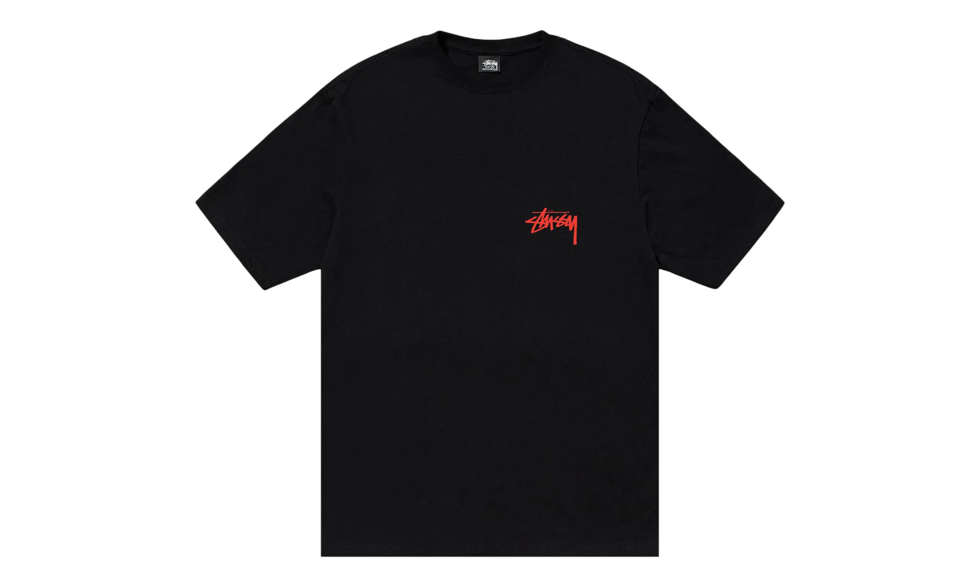 Stussy Shells Tee Black | OVERCEZ