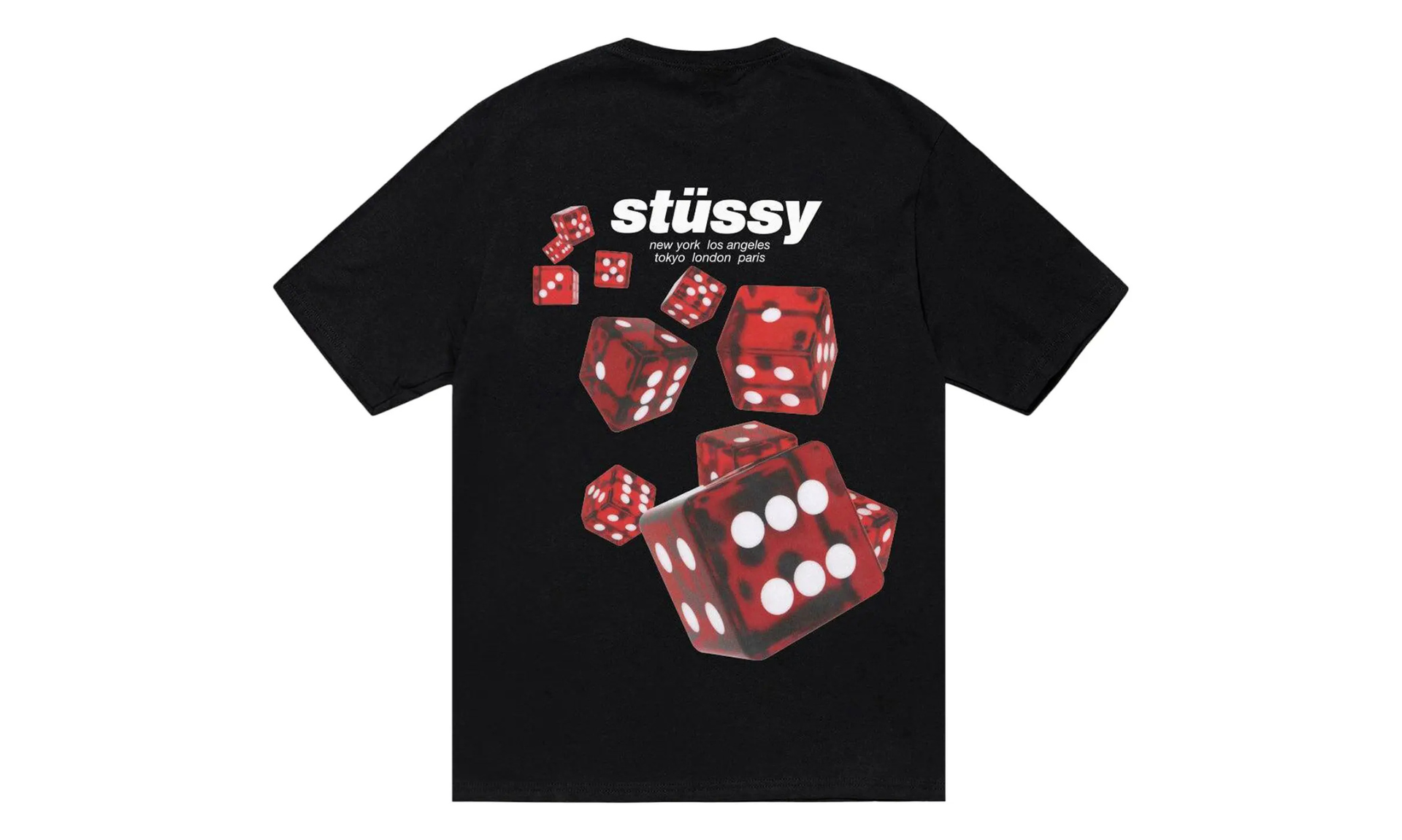 Stussy Rollers Tee Black