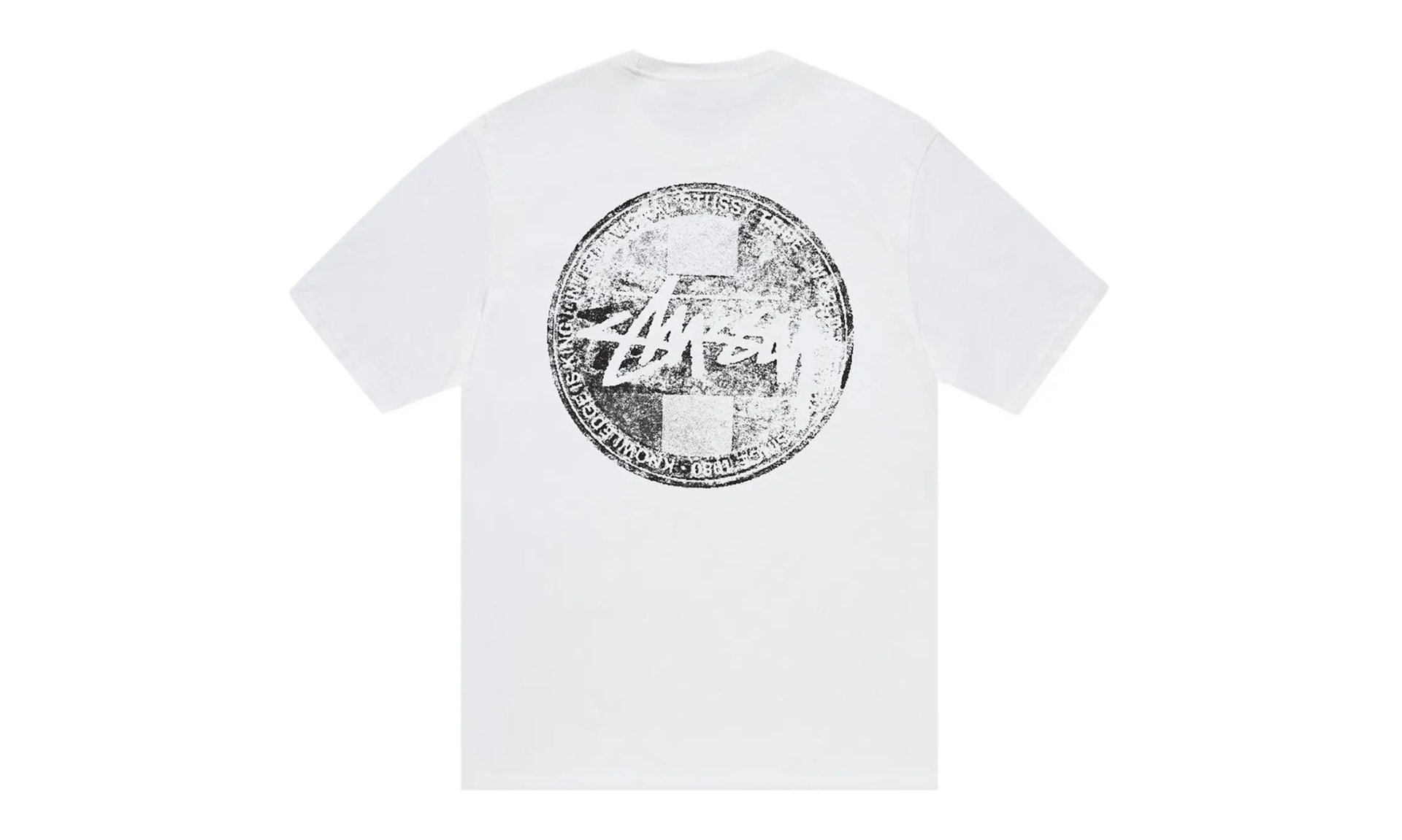 Stussy Dot Stamp Tee White