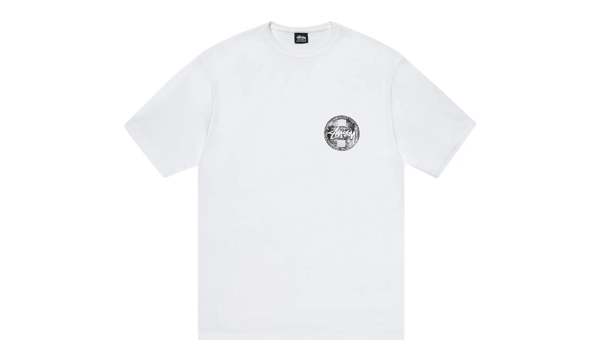 Stussy Dot Stamp Tee White