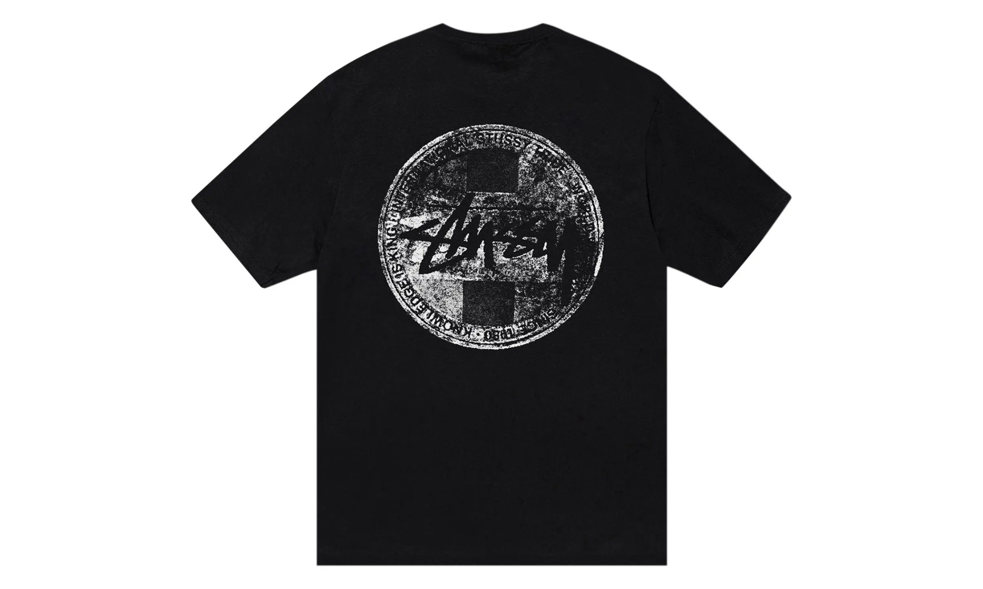 Stussy Dot Stamp Tee Black