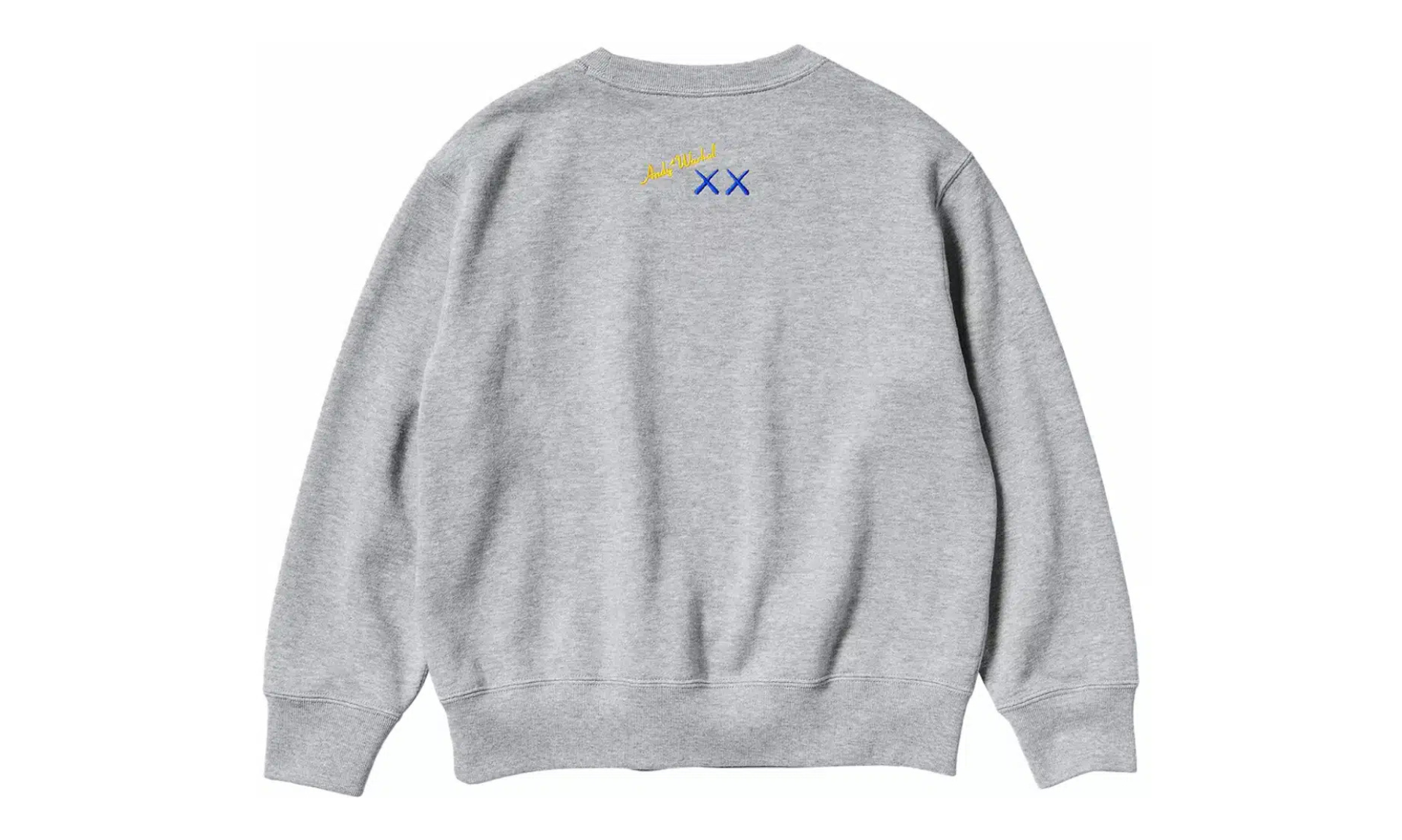 KAWS x Uniqlo Warhol Graphic Sweatshirt Gray