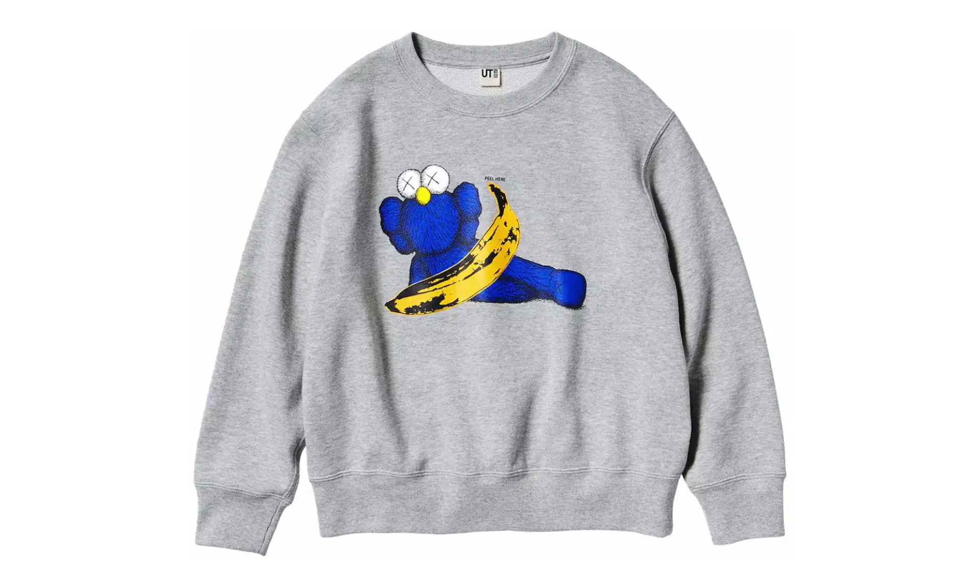 KAWS x Uniqlo Warhol Graphic Sweatshirt Gray
